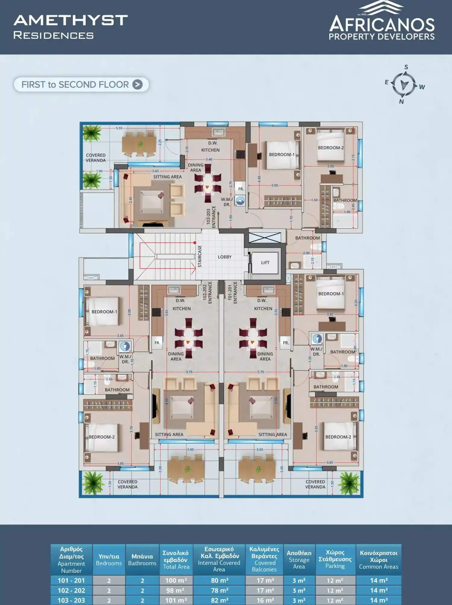 Amethyst Residences floor plan 2
