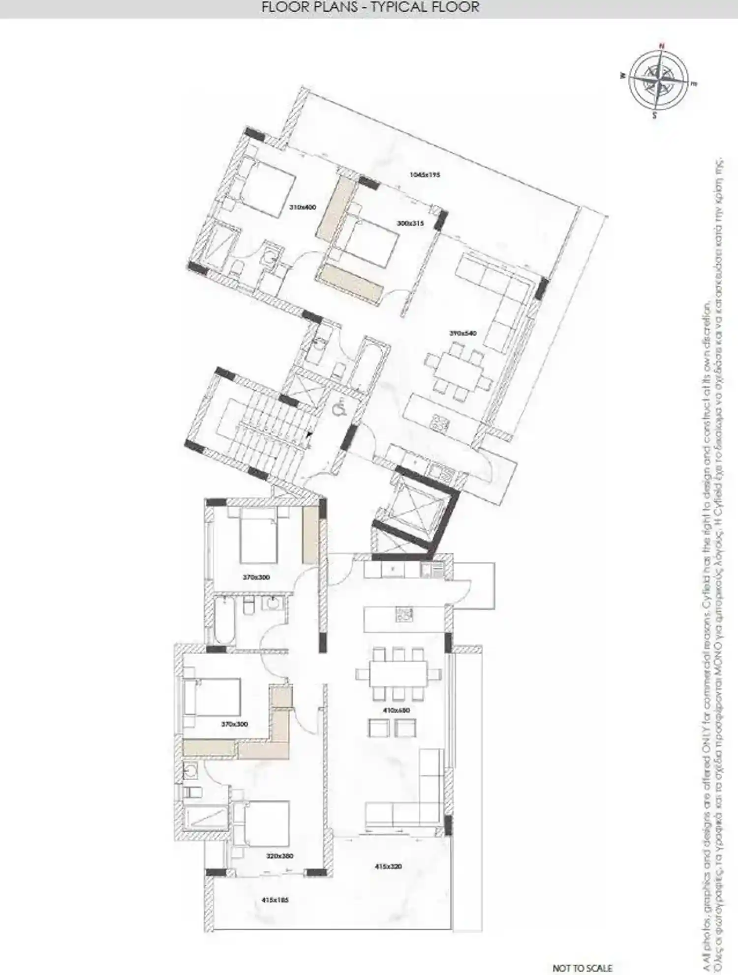 Kyveli Residences նախագծի հատակագիծ 2