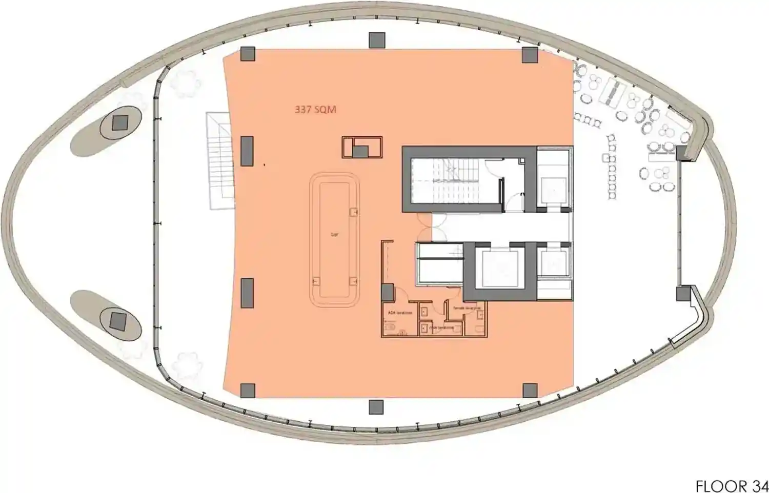 Rzut projektu 360 Nicosia 9