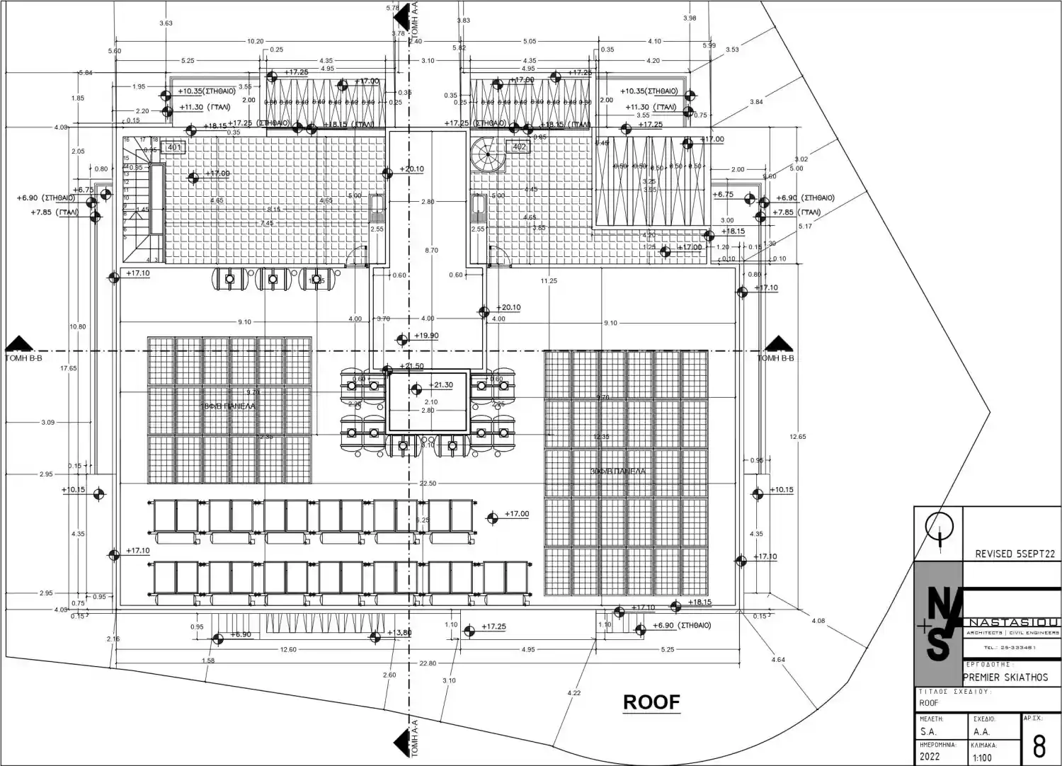 Rzut projektu Skiathos Boutique Residence  8