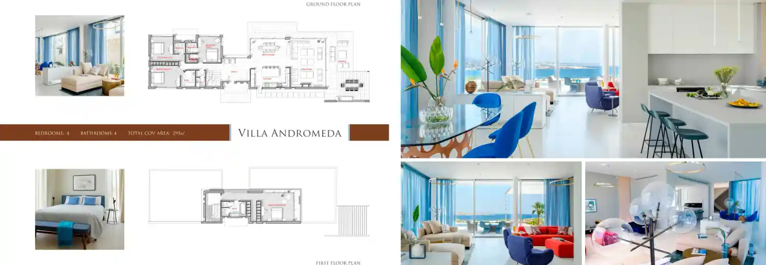 Coral Seas Villas նախագծի հատակագիծ 1