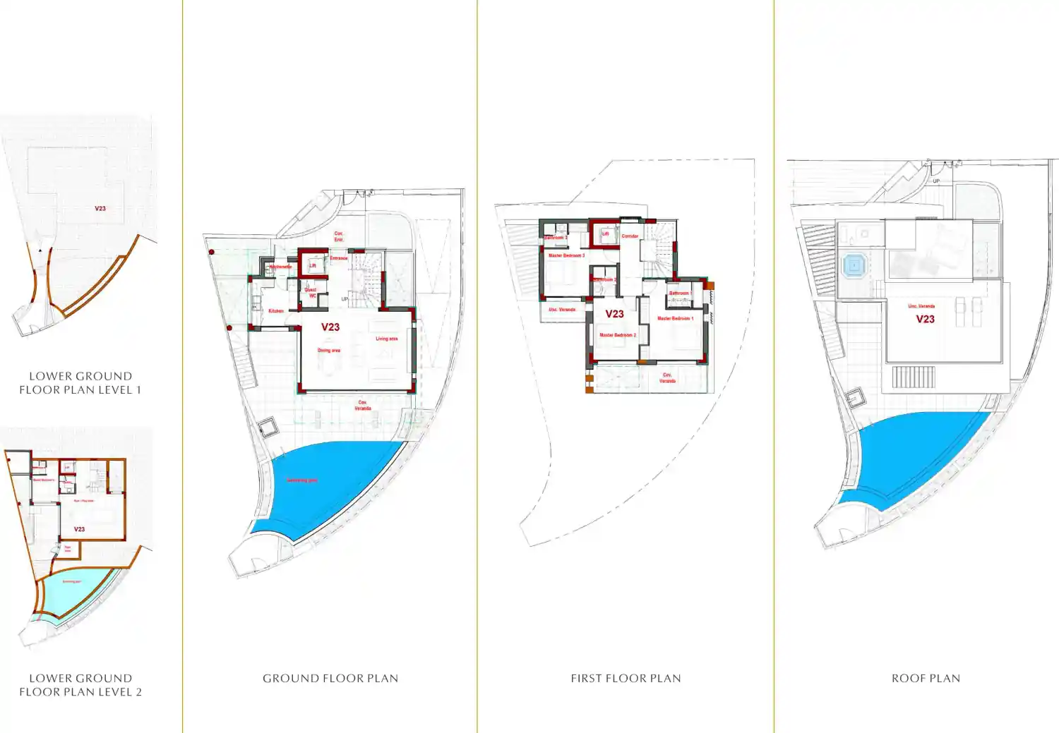 Armonia Beach Villas floor plan 14