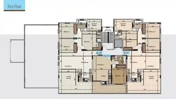 Планування проєкту Ayia Trias Residence 5
