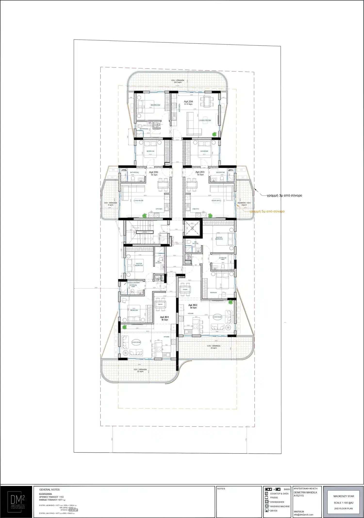 Rzut projektu Mackenzy Star Residences 3