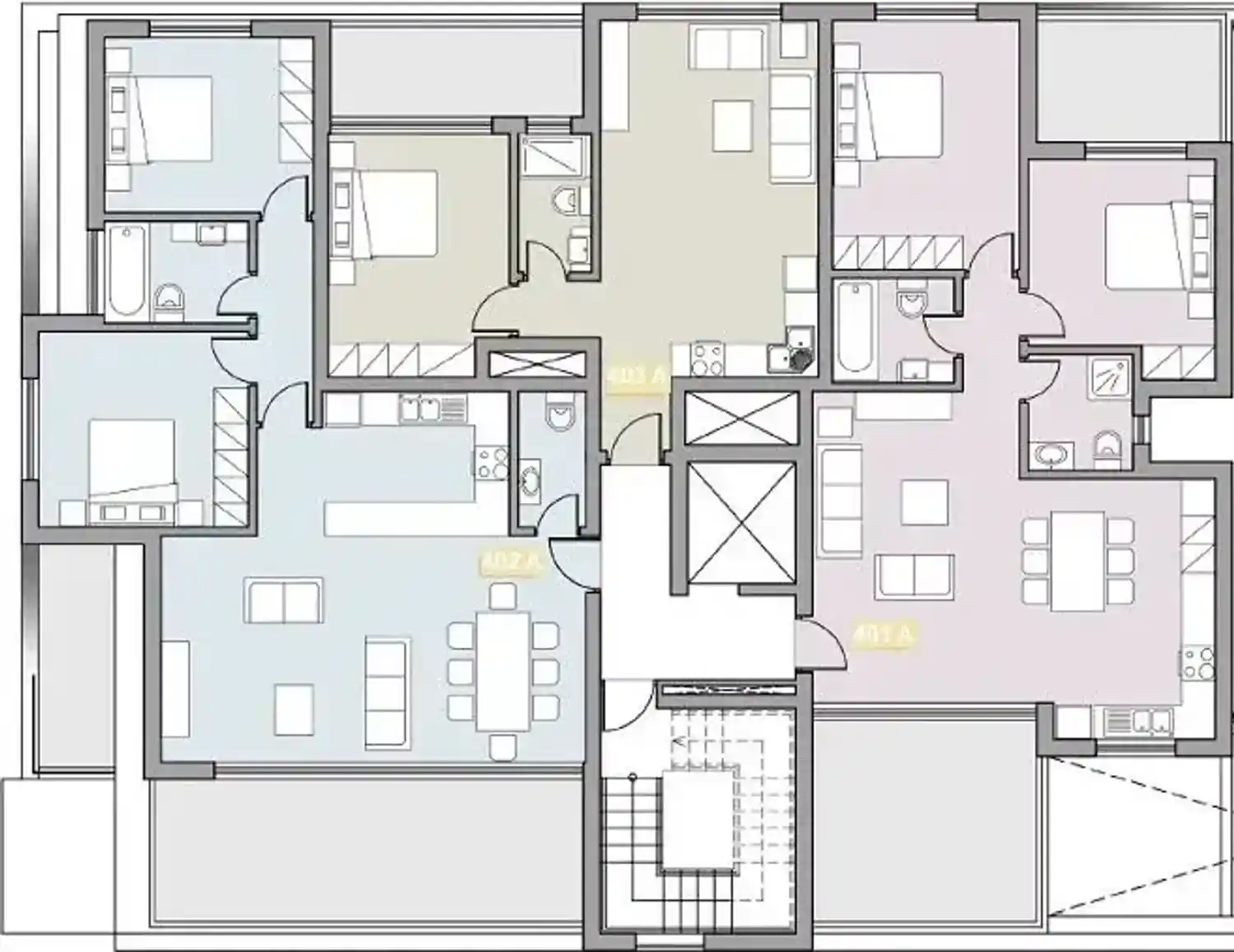 Caelia Residences floor plan 2