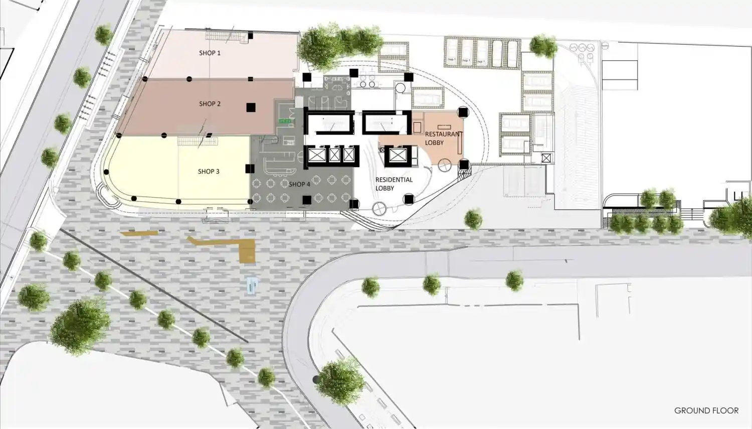 Rzut projektu 360 Nicosia 13