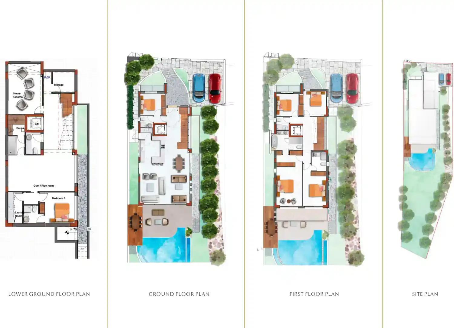 Armonia Beach Villas floor plan 2