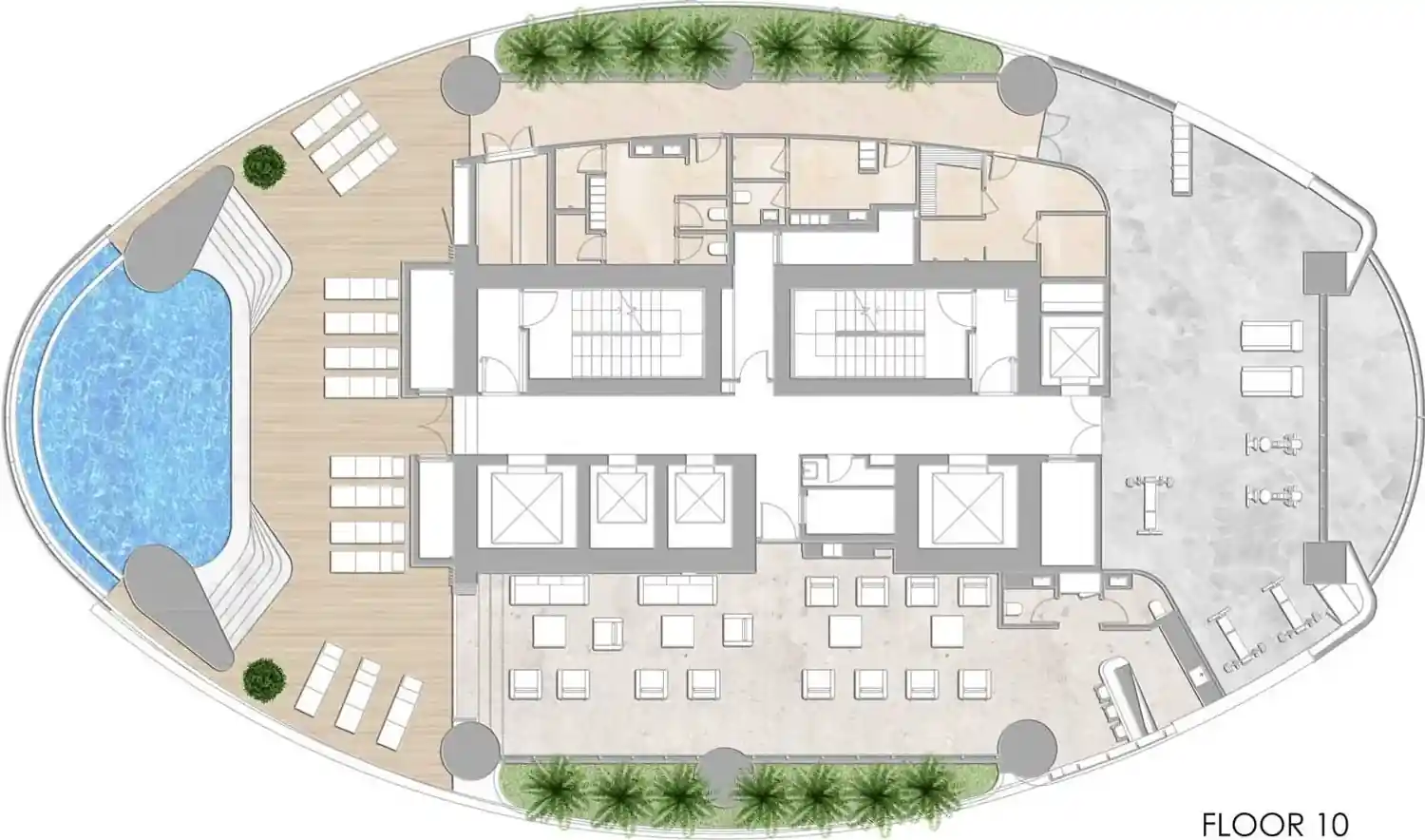 Rzut projektu 360 Nicosia 12