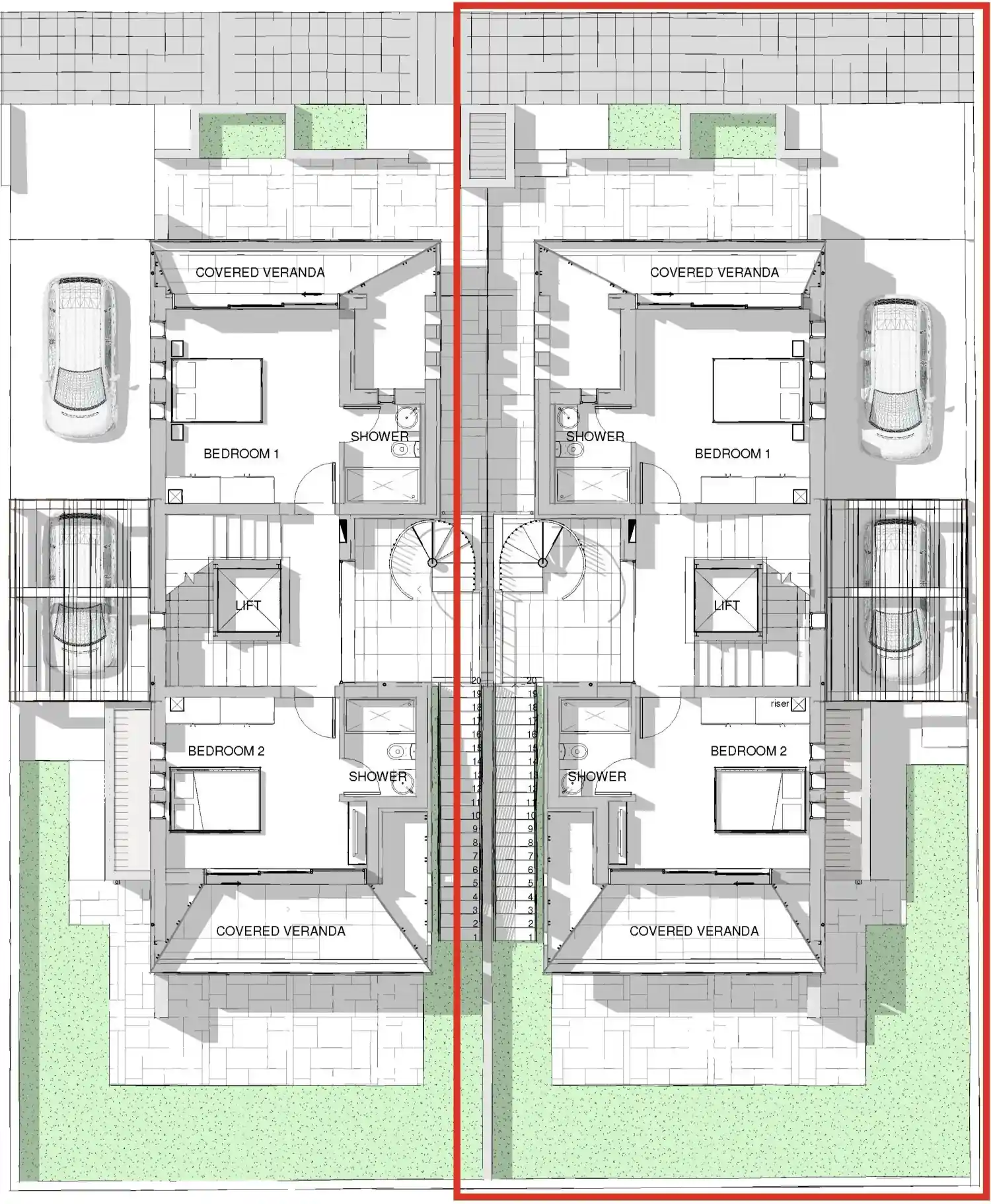 Almond Tree Villas  floor plan 1