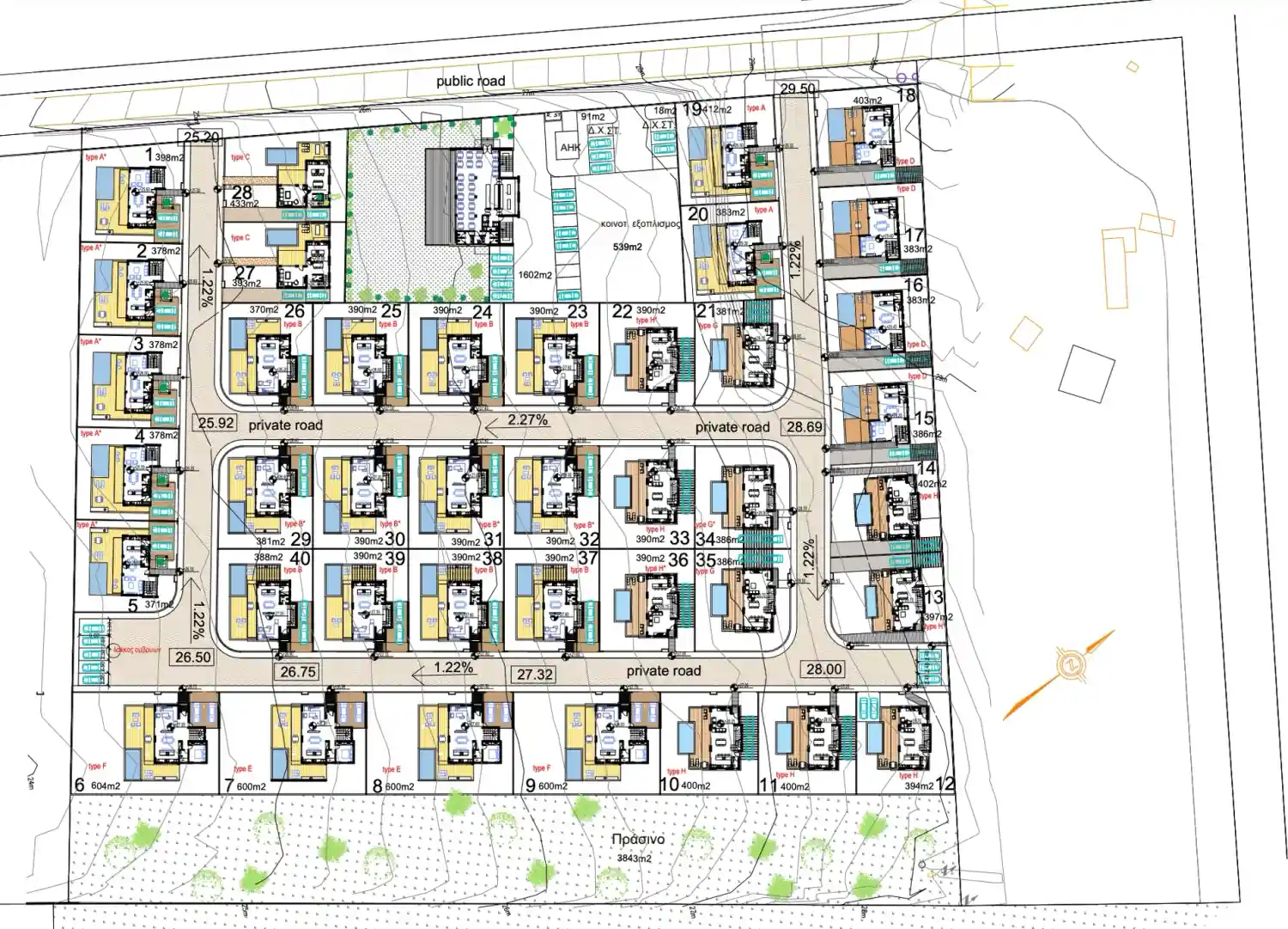 Rzut projektu Elite Residences 4