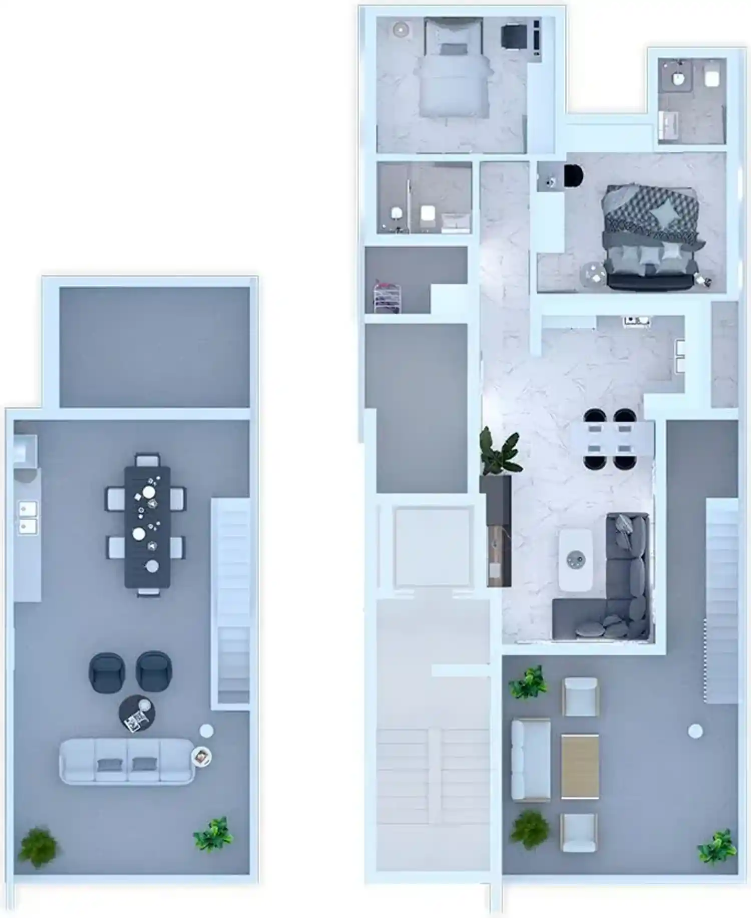 Κάτοψη του έργου Anesis Residence 2