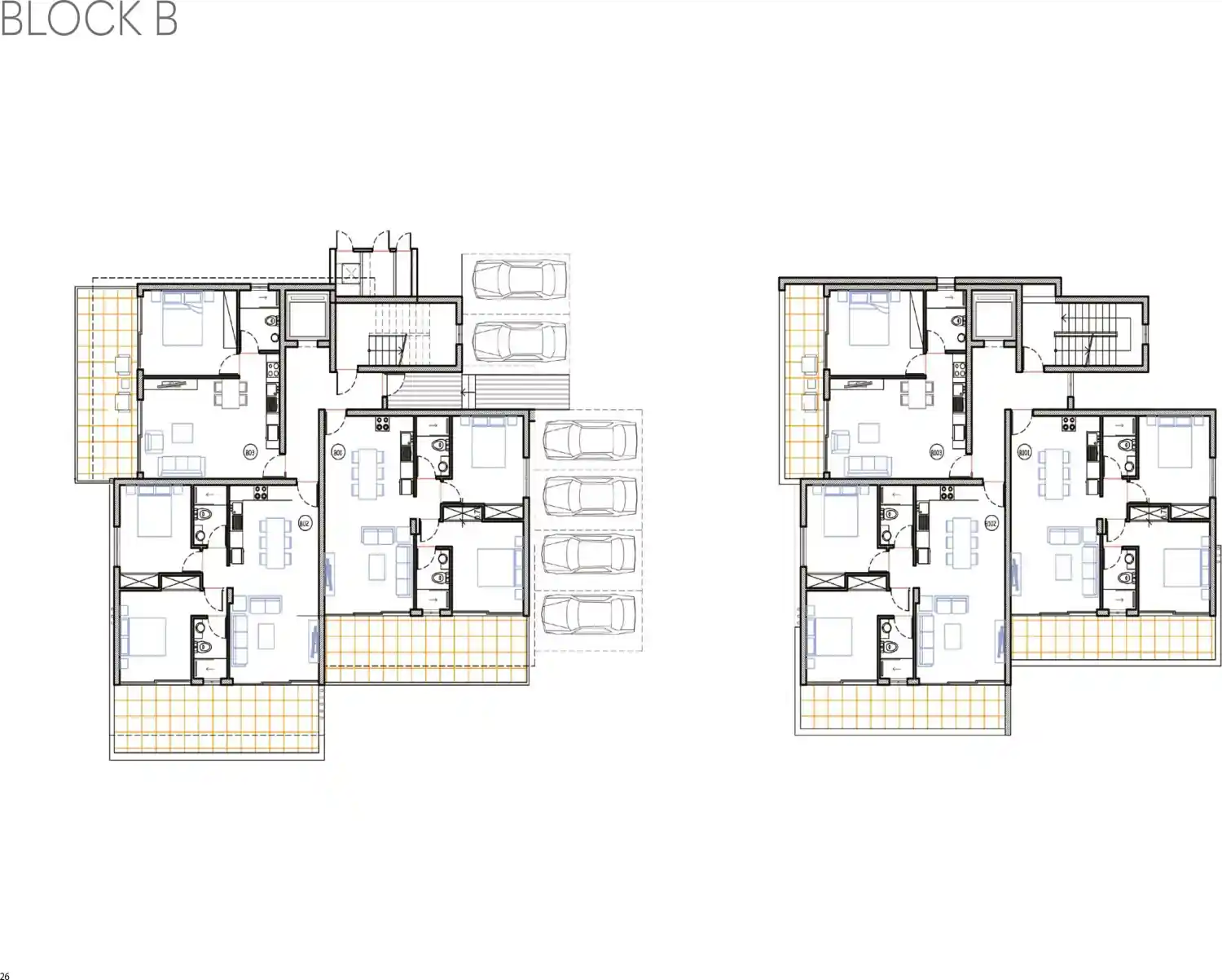 Panorama Apartments նախագծի հատակագիծ 6