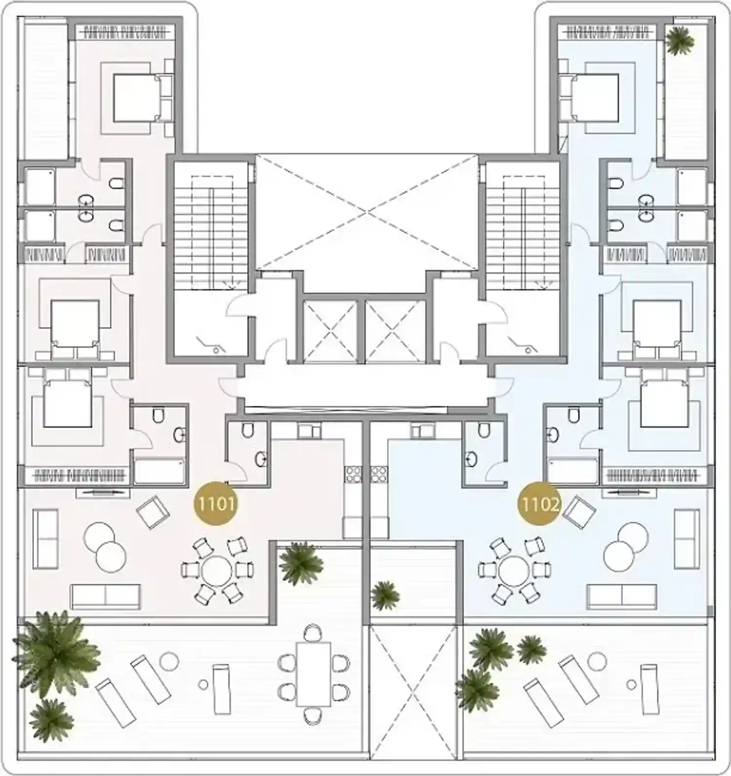 Signature Residences  floor plan 8