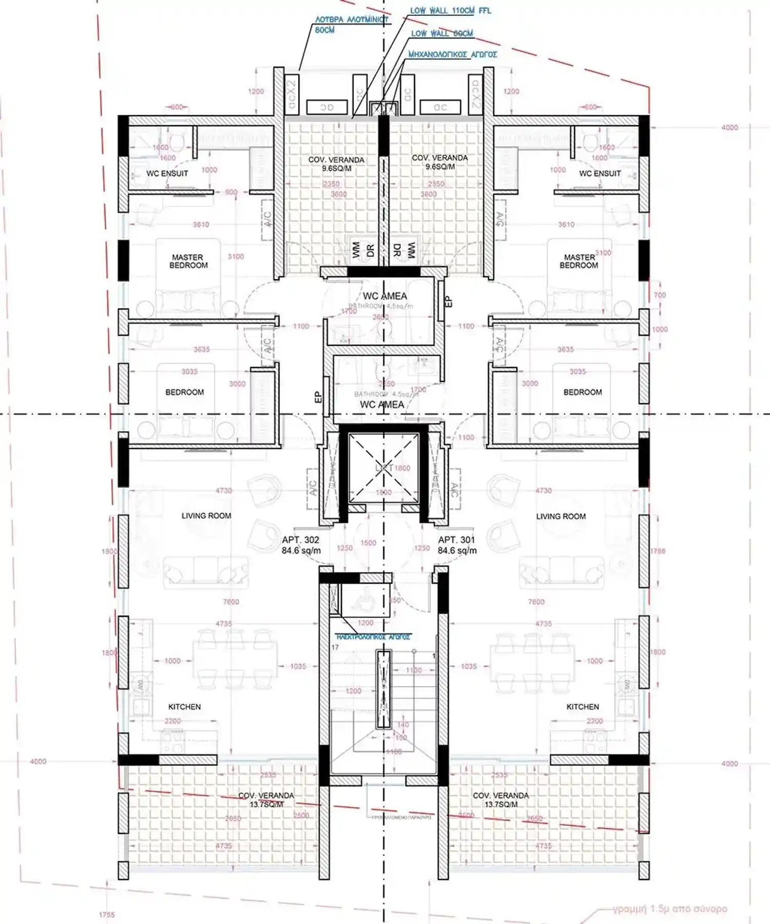 Rzut projektu Serenity Residence 4