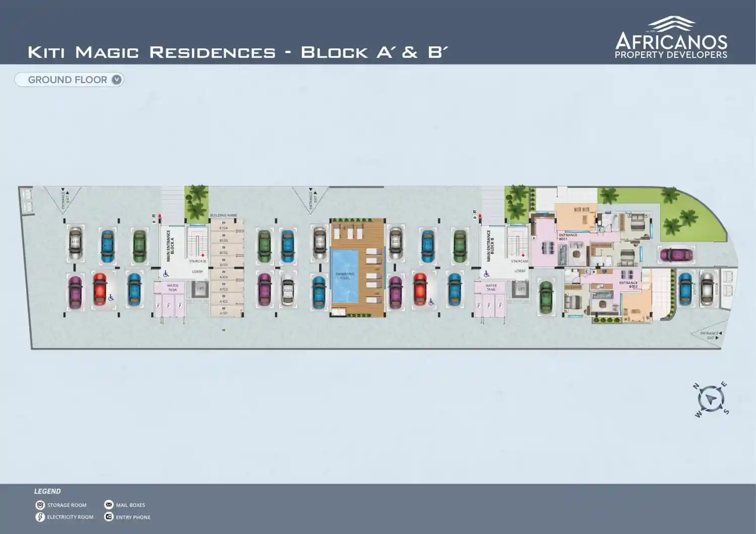 Kiti Magic Residences floor plan 1