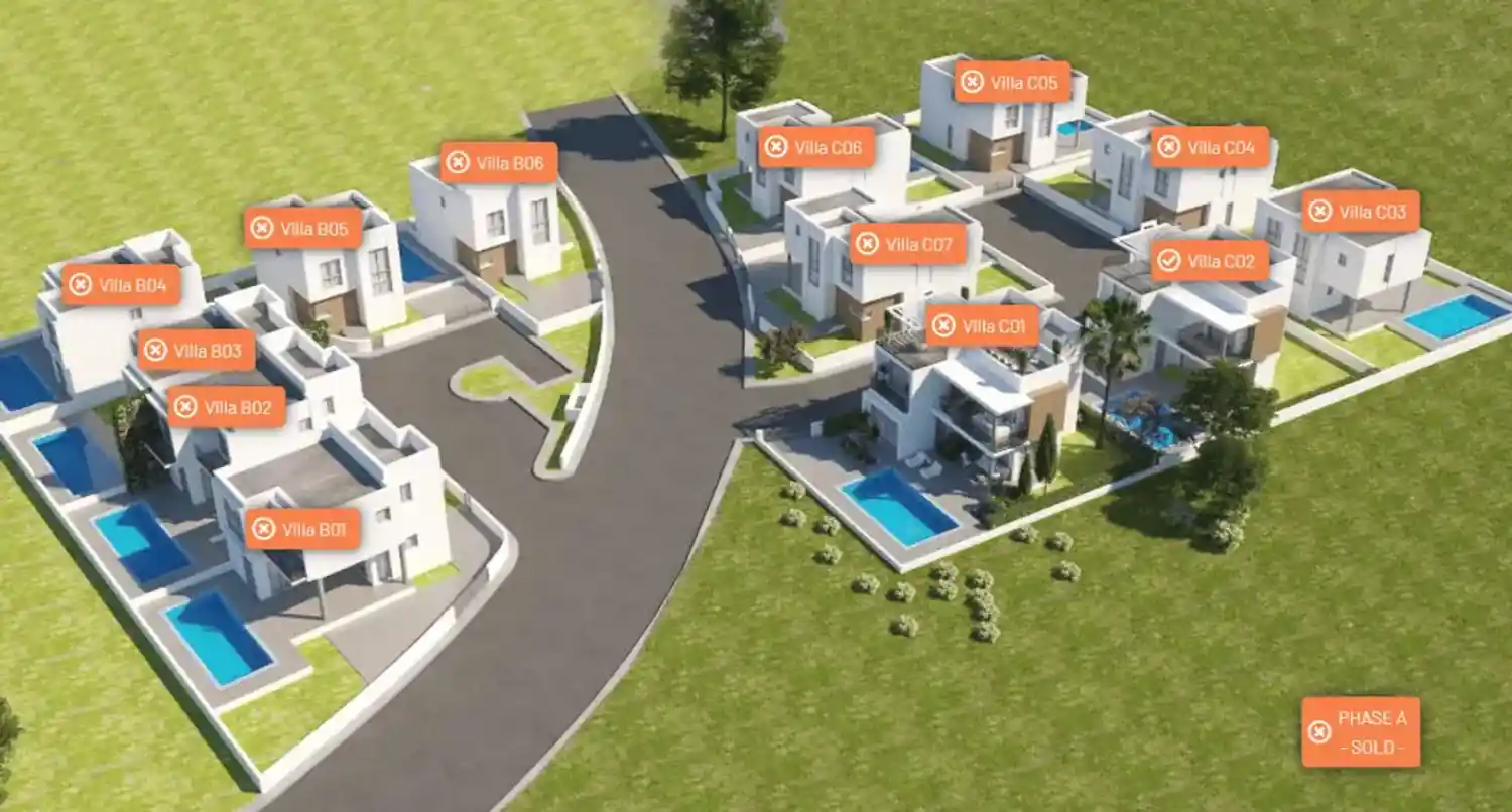 Rzut projektu Hestia Seaside Villas 2