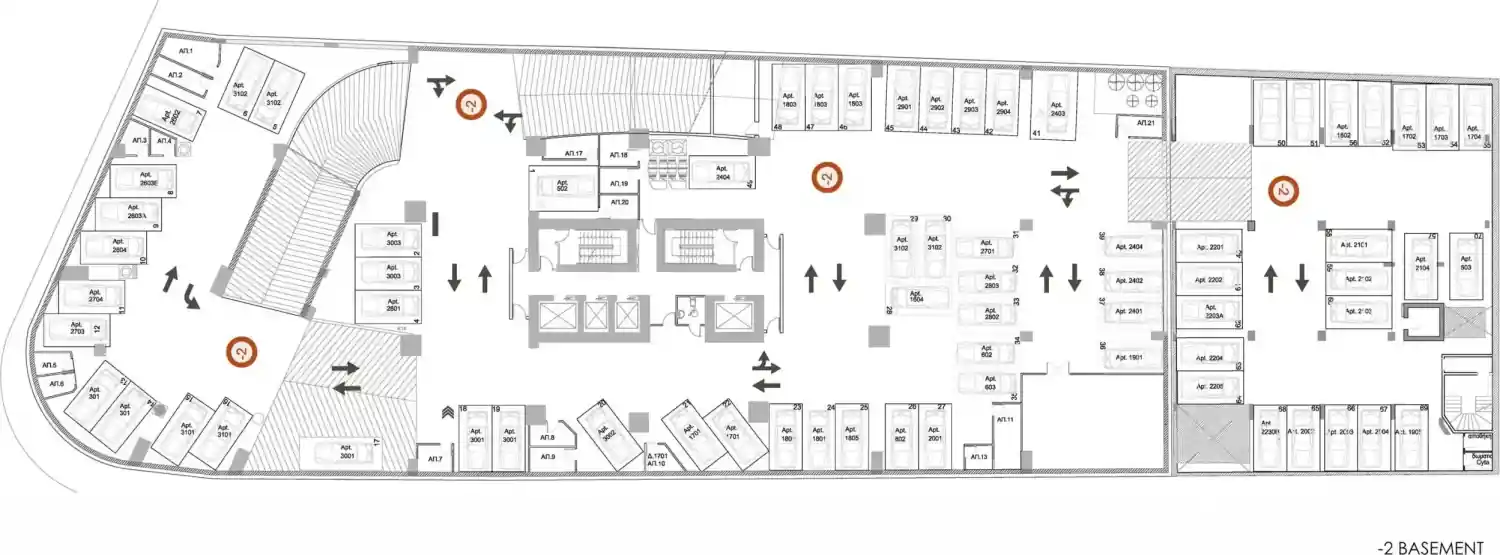 Rzut projektu 360 Nicosia 11