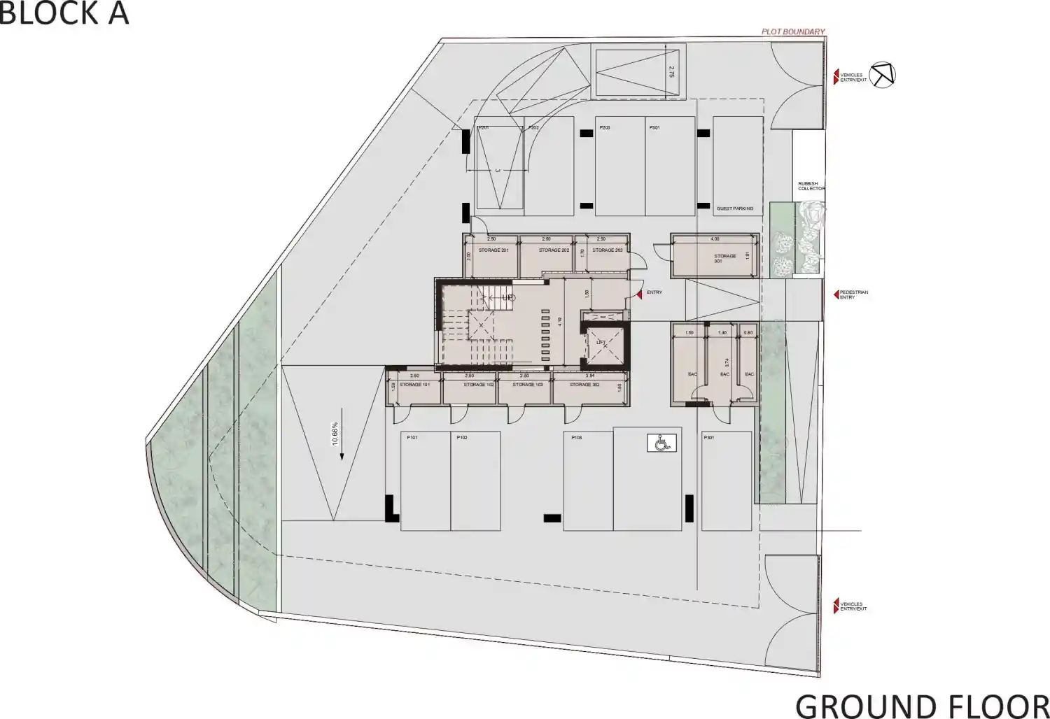Rzut projektu Seven Residences 2
