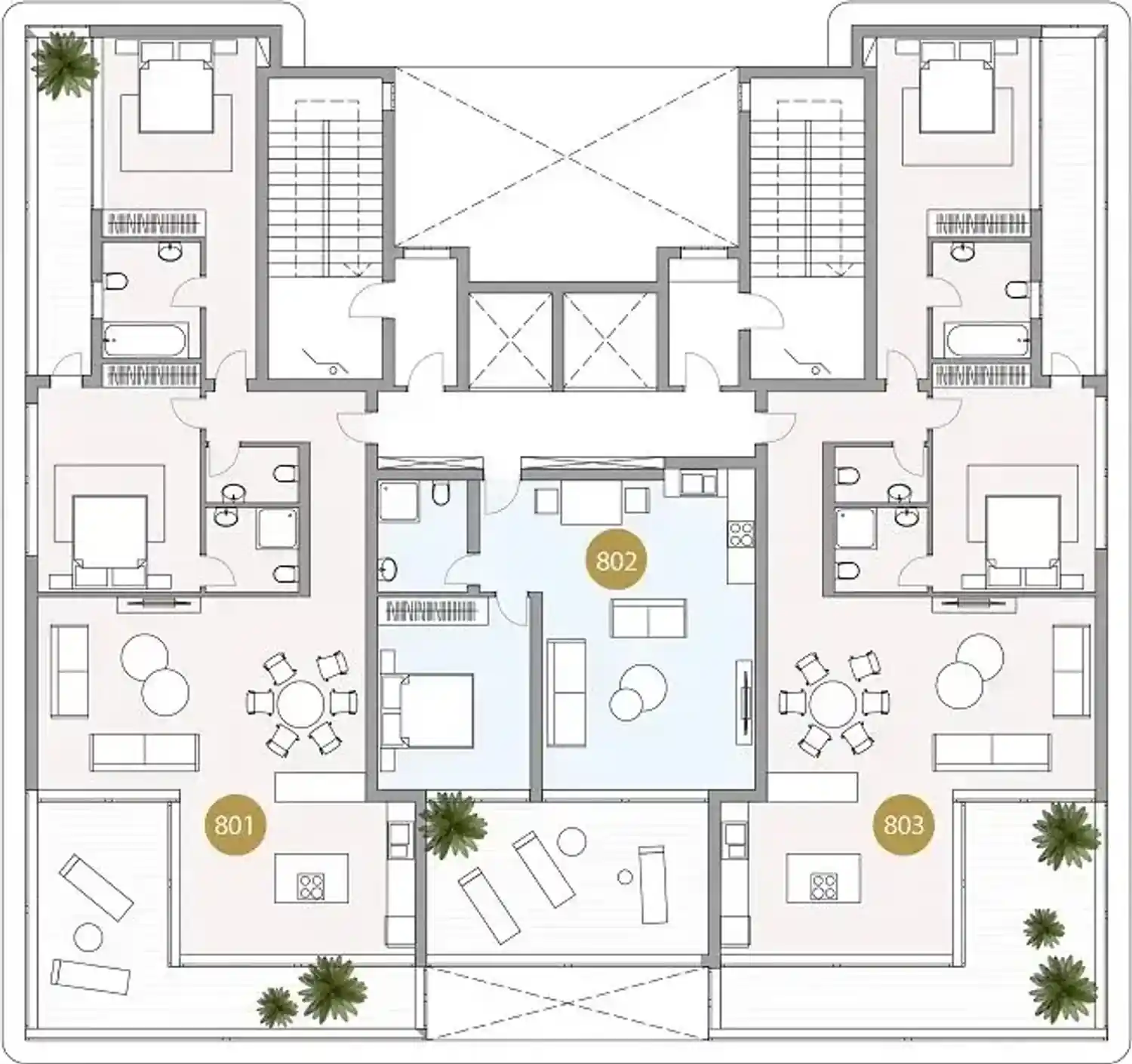 Signature Residences  floor plan 9