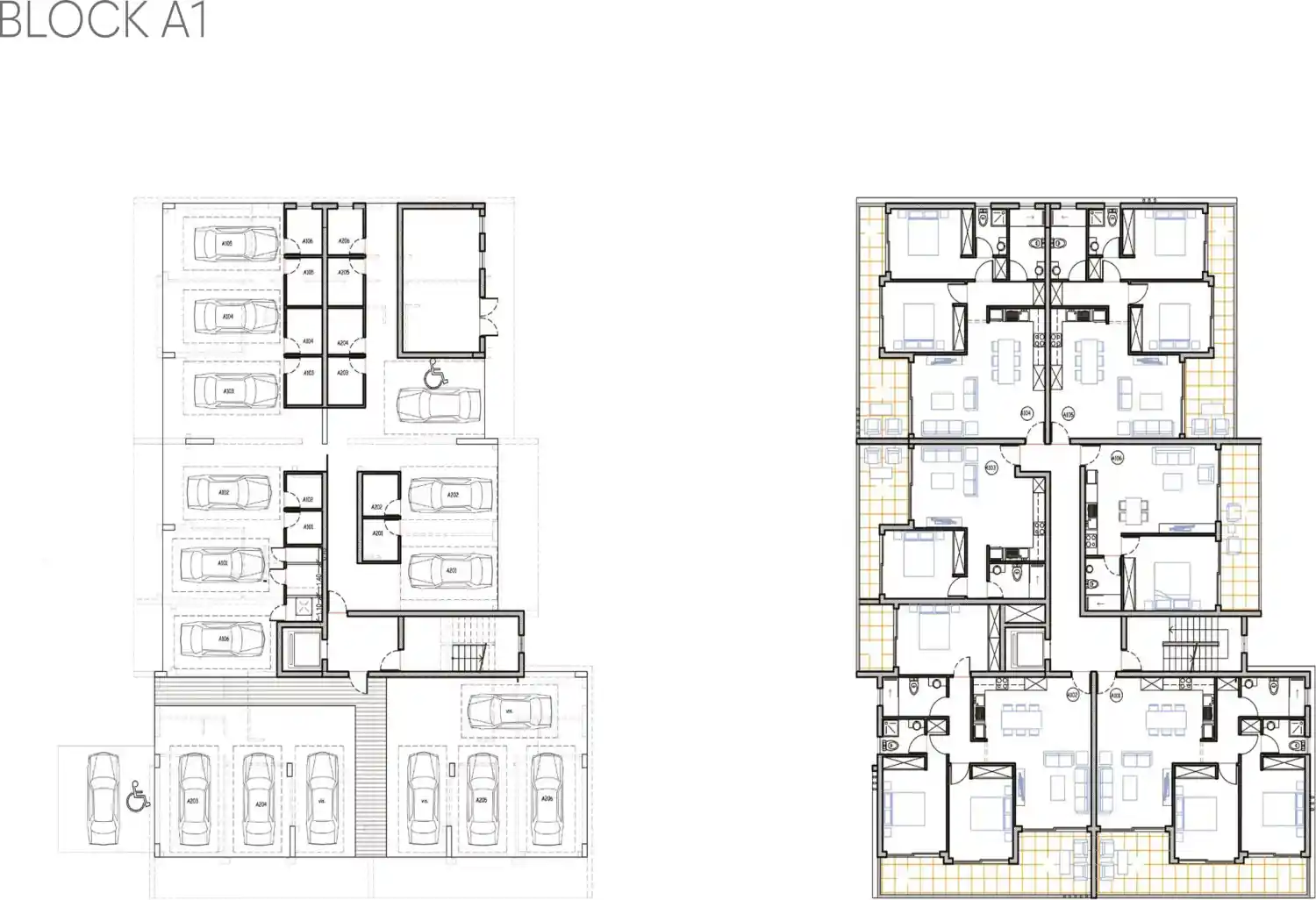 Panorama Apartments նախագծի հատակագիծ 5