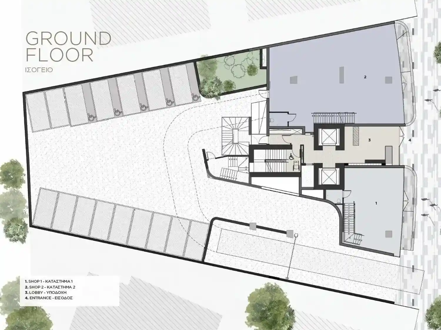 Stasikratous Residences նախագծի հատակագիծ 6