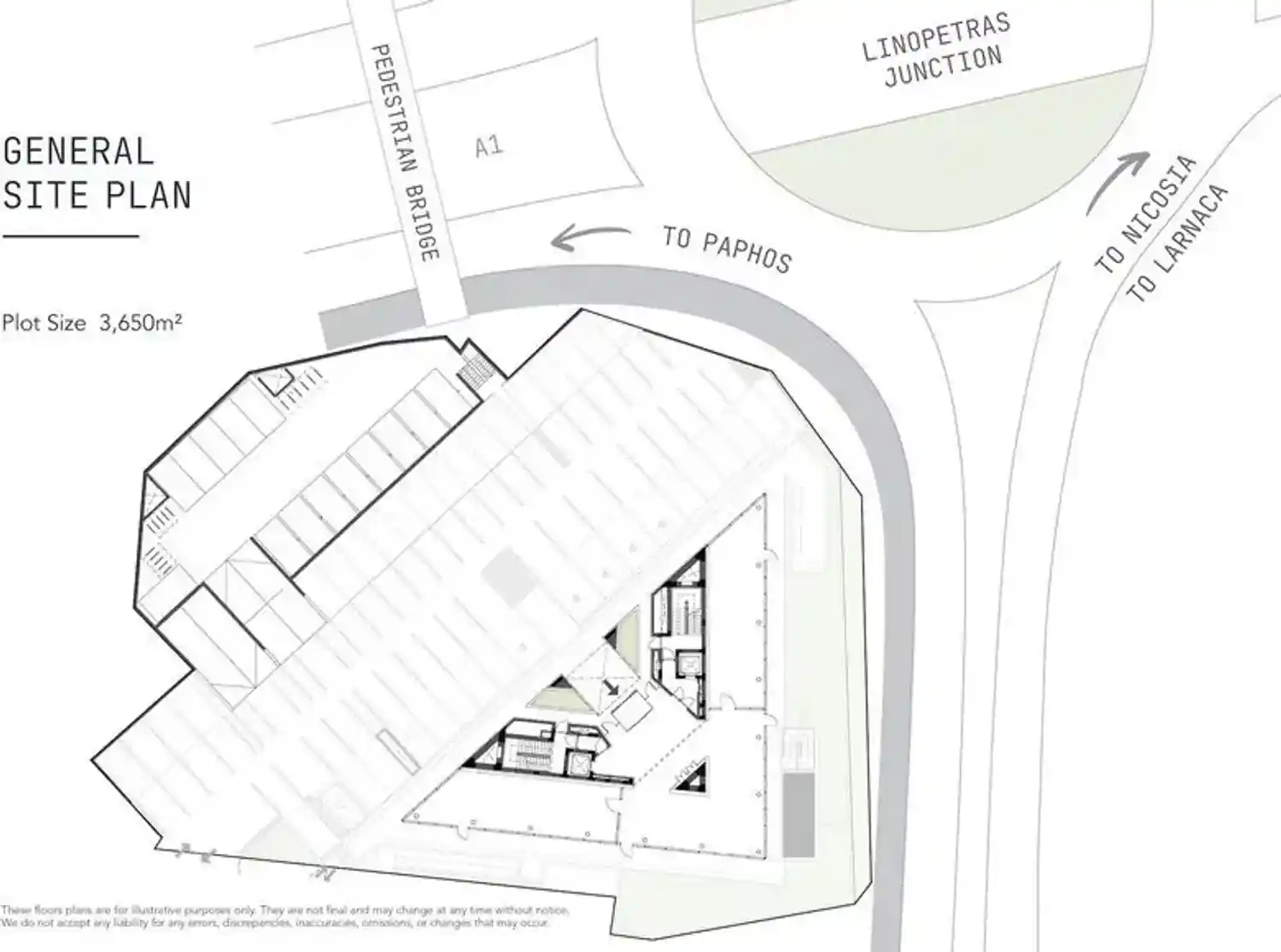 Triangle floor plan 1