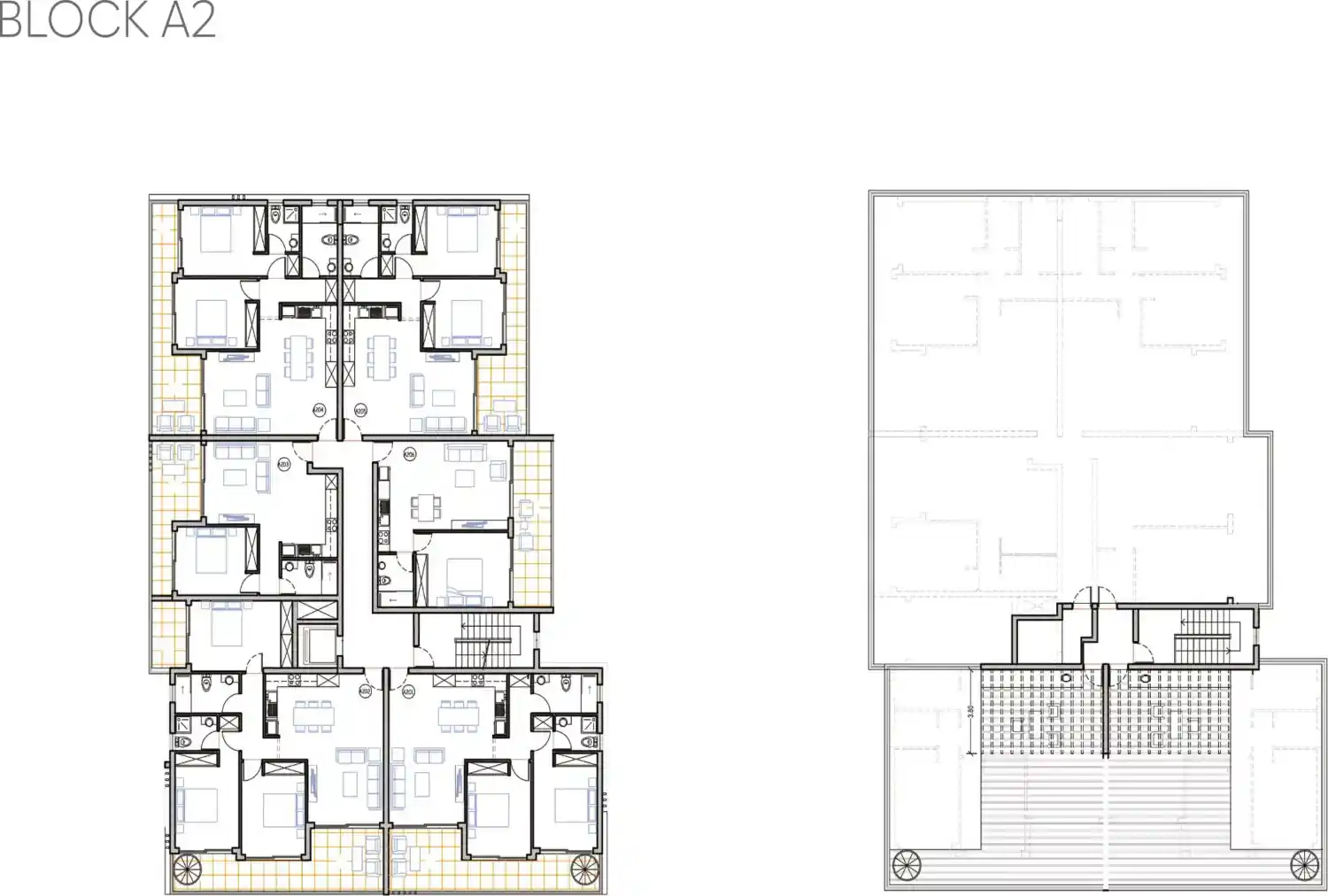 Panorama Apartments նախագծի հատակագիծ 2