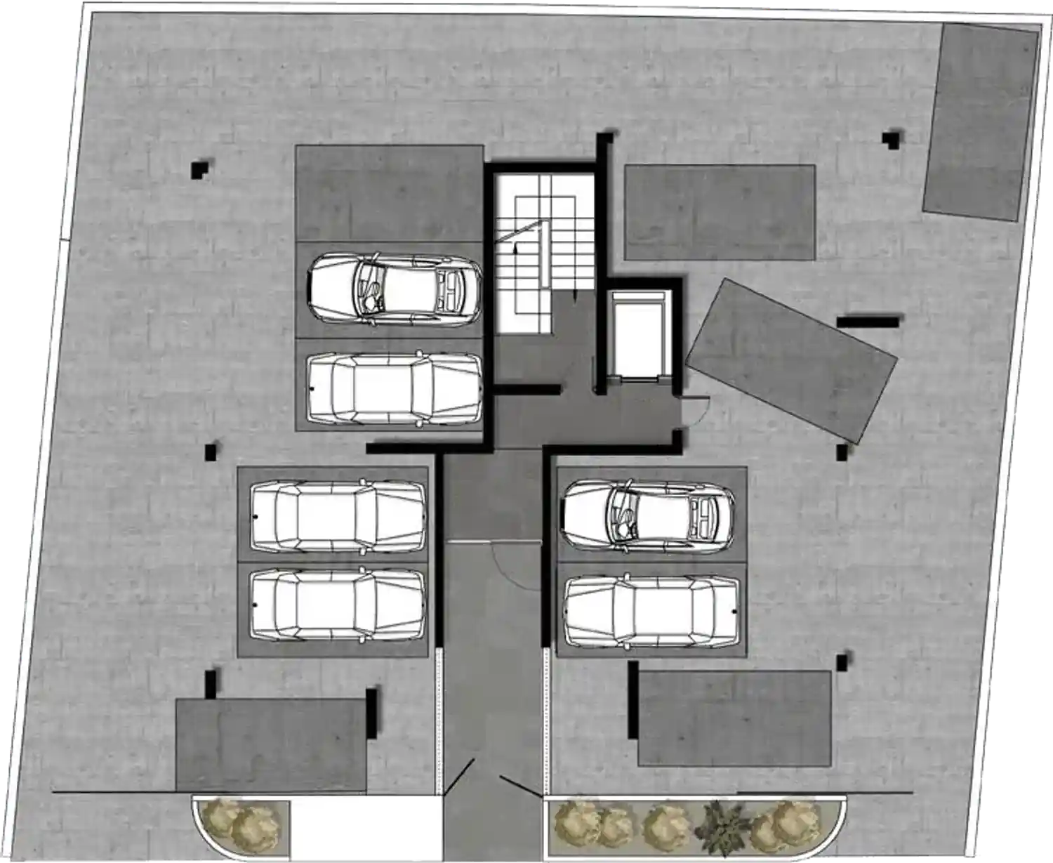 Arcadia Residence նախագծի հատակագիծ 3