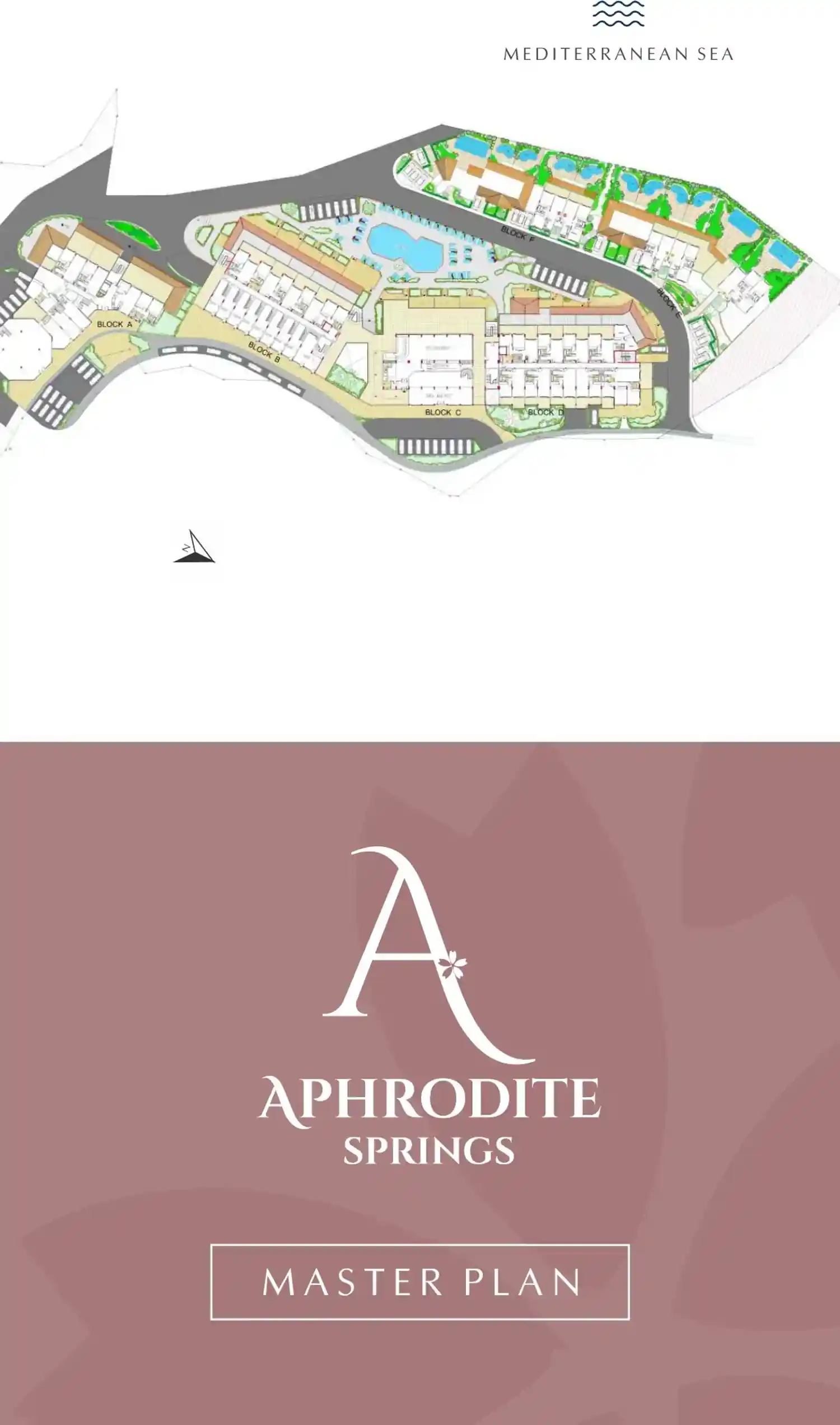 Rzut projektu Aphrodite Springs 1