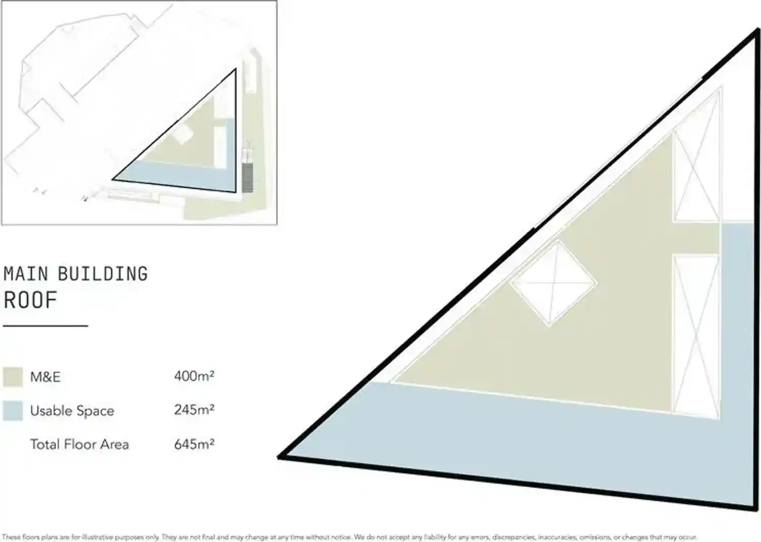 Triangle floor plan 5