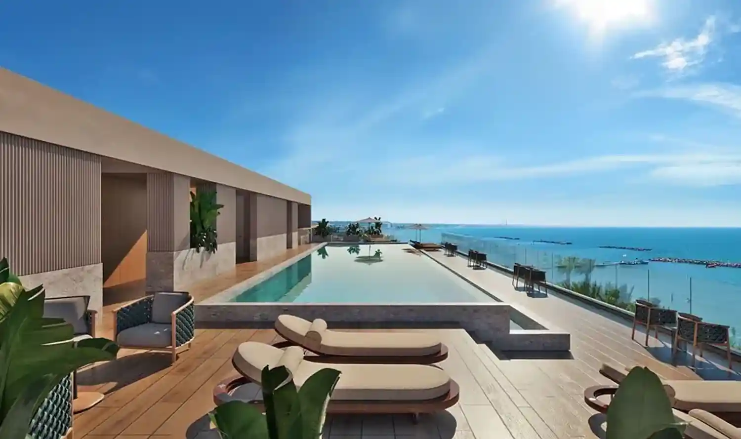 Palm Beach Resort  նախագծի ընդհանուր պատկերը 1