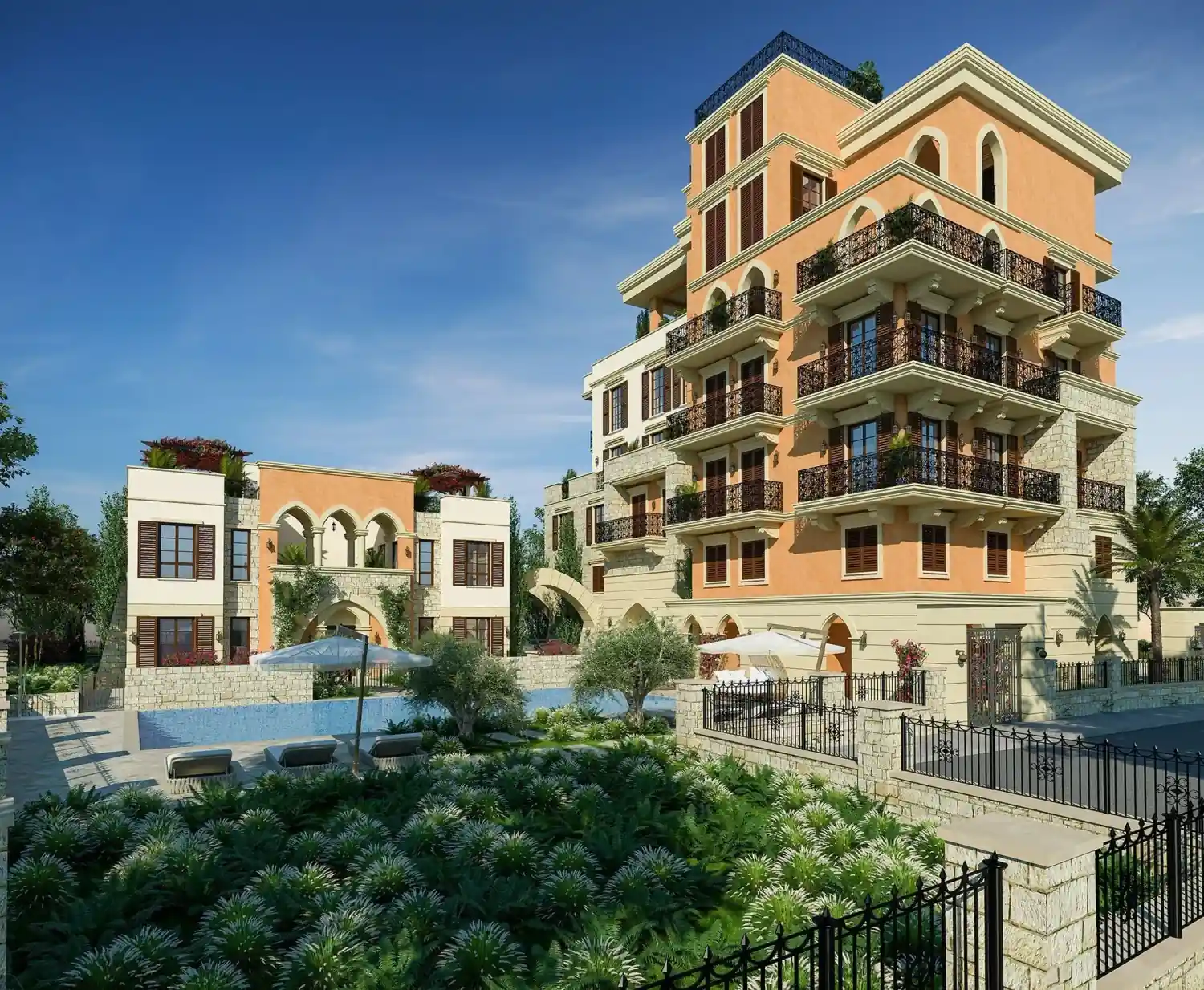 Old Bridge – Luxury Residences նախագծի ընդհանուր պատկերը 1
