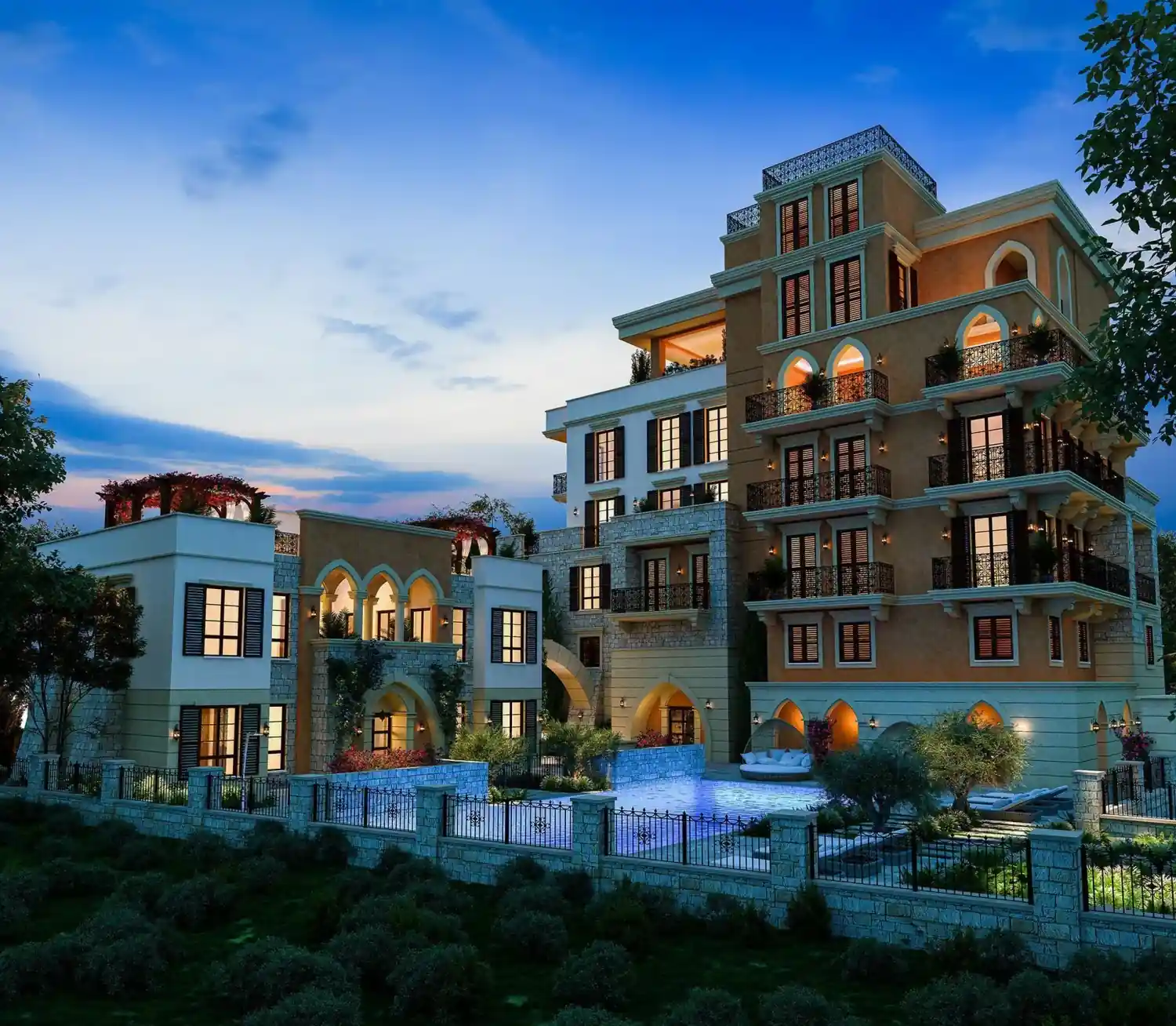 Old Bridge – Luxury Residences նախագծի ընդհանուր պատկերը 8