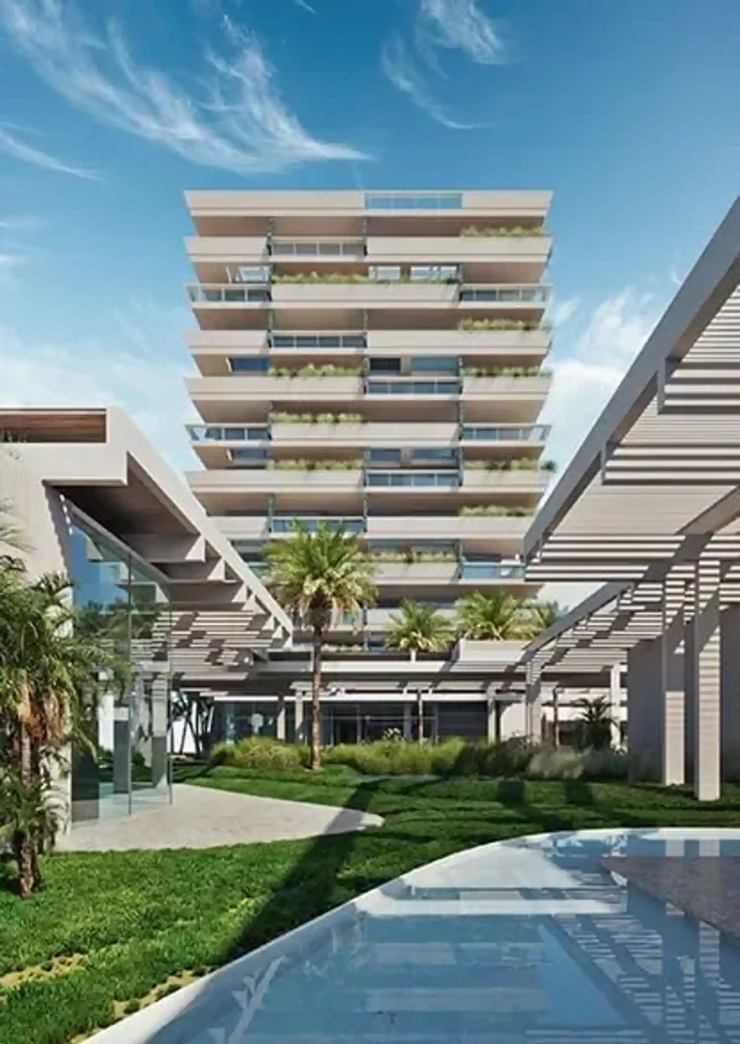 Palm Beach Resort  նախագծի ընդհանուր պատկերը 2