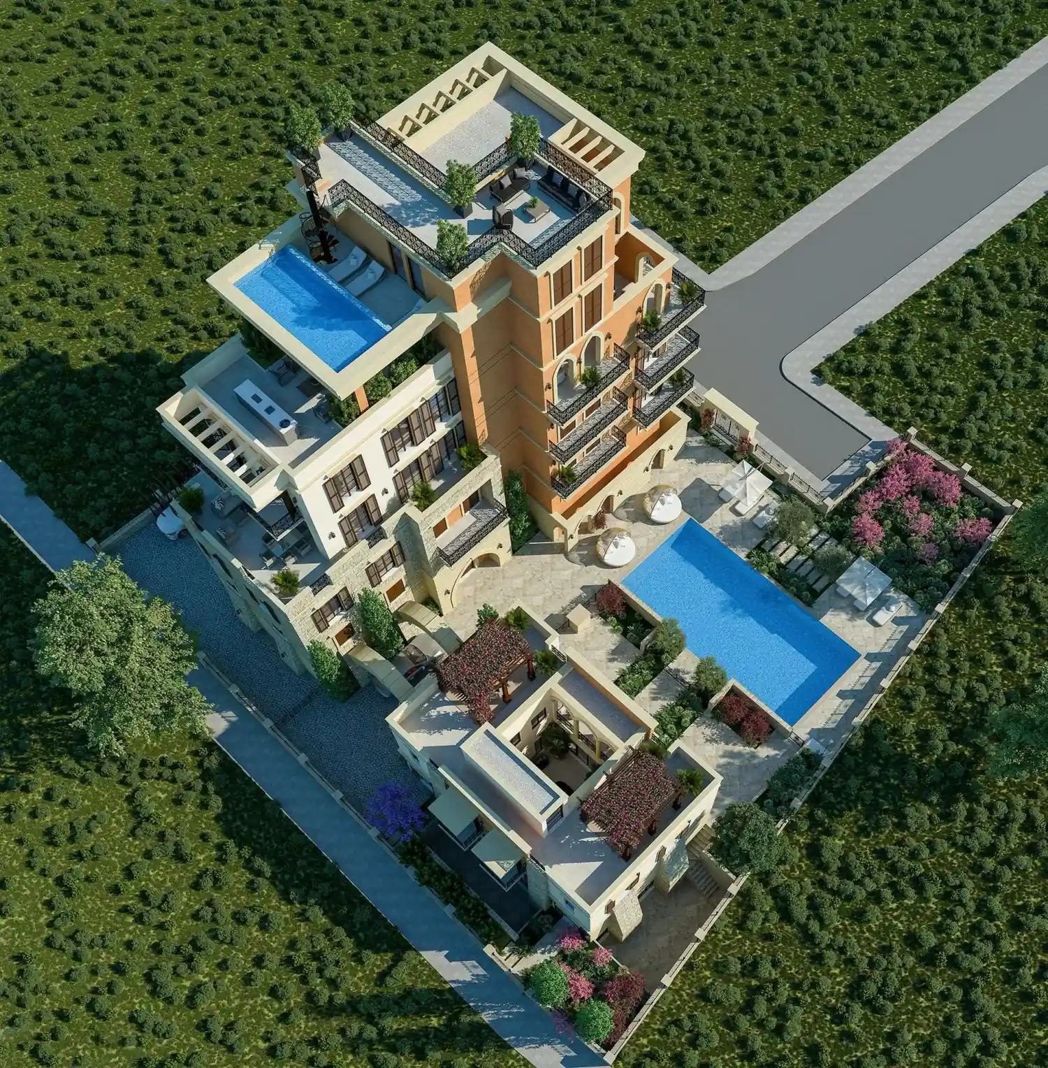 Old Bridge – Luxury Residences նախագծի ընդհանուր պատկերը 5