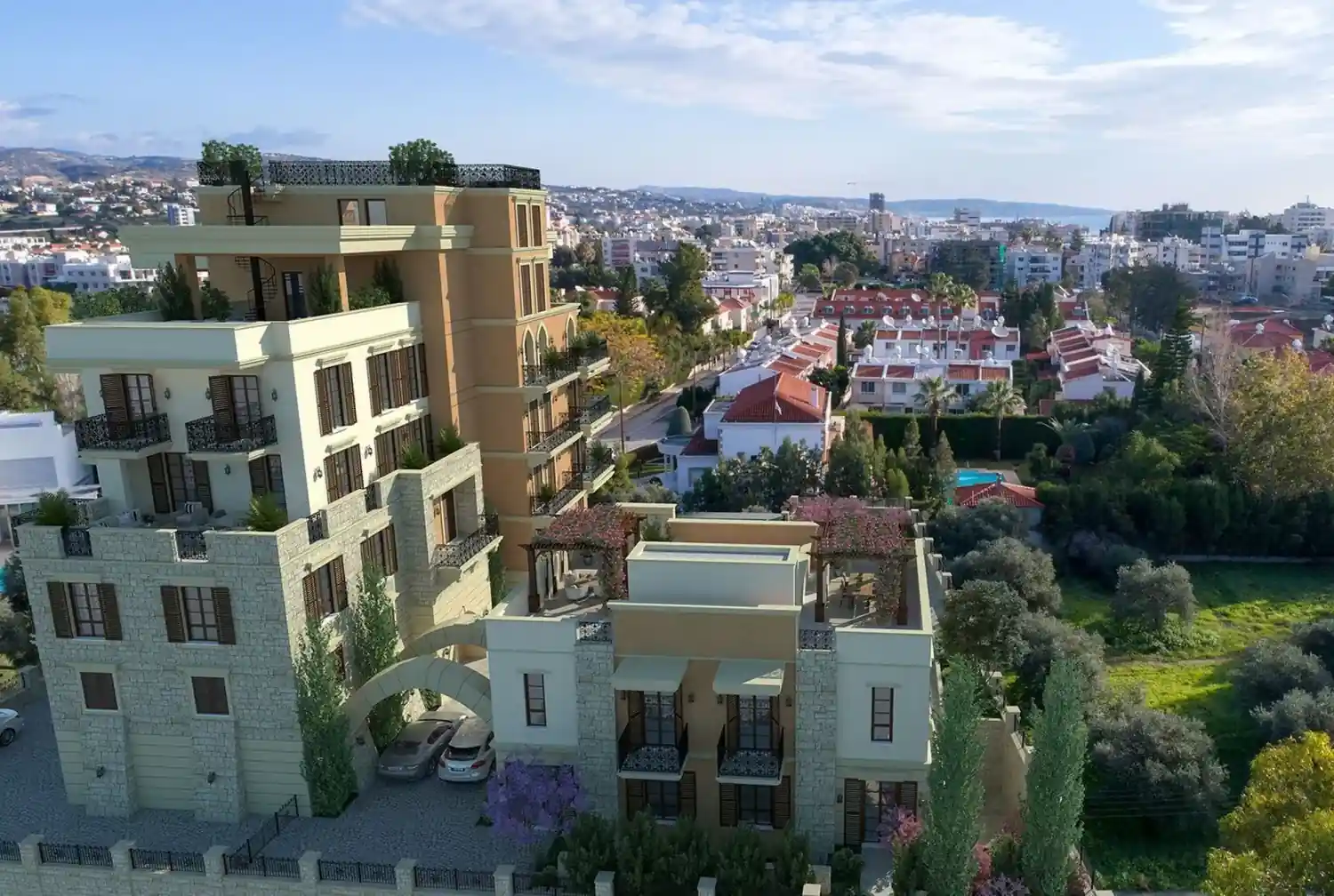 Old Bridge – Luxury Residences նախագծի ընդհանուր պատկերը 3