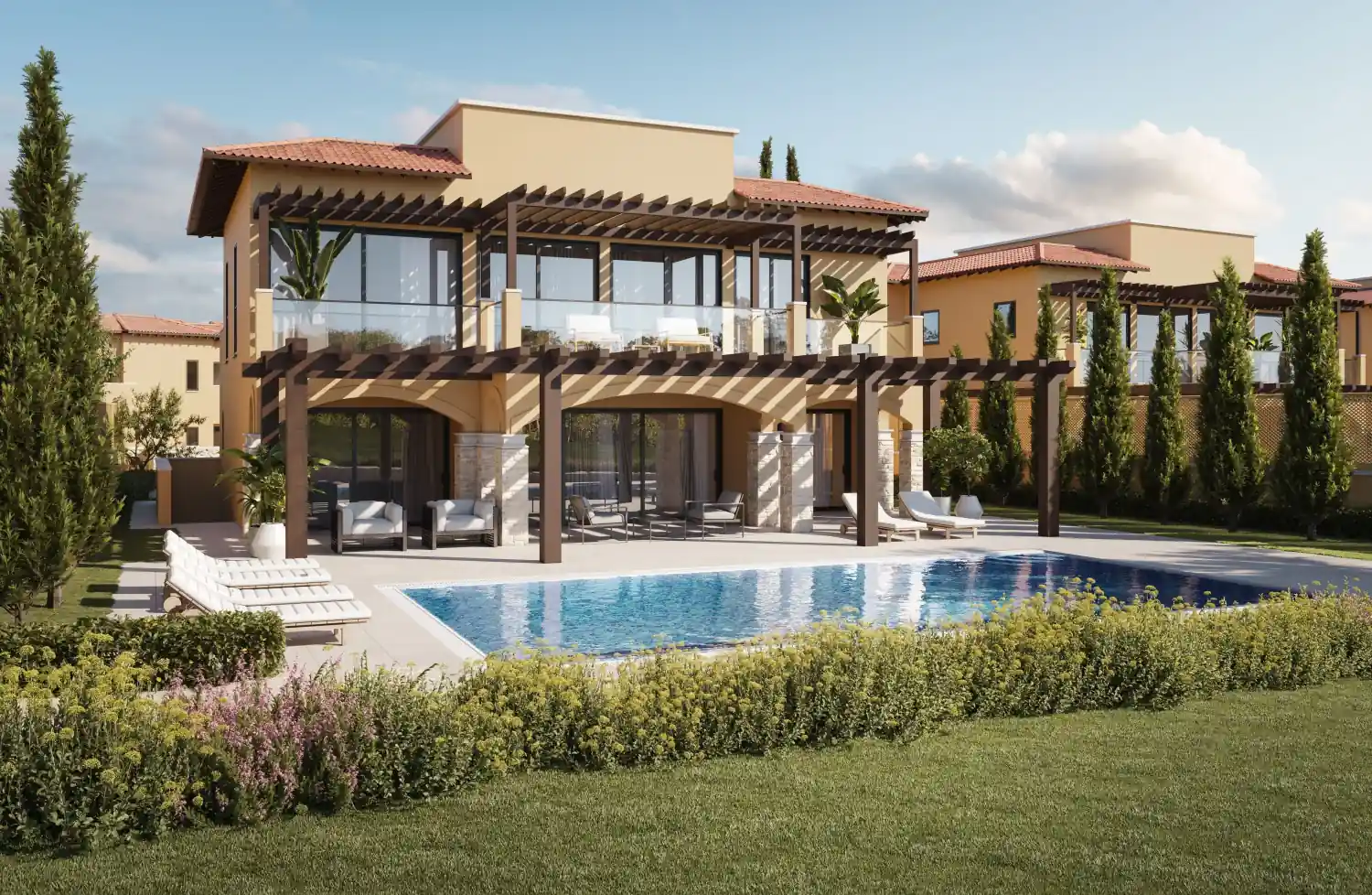 Εικόνα επισκόπησης του έργου Dionysus Greens Villas 2