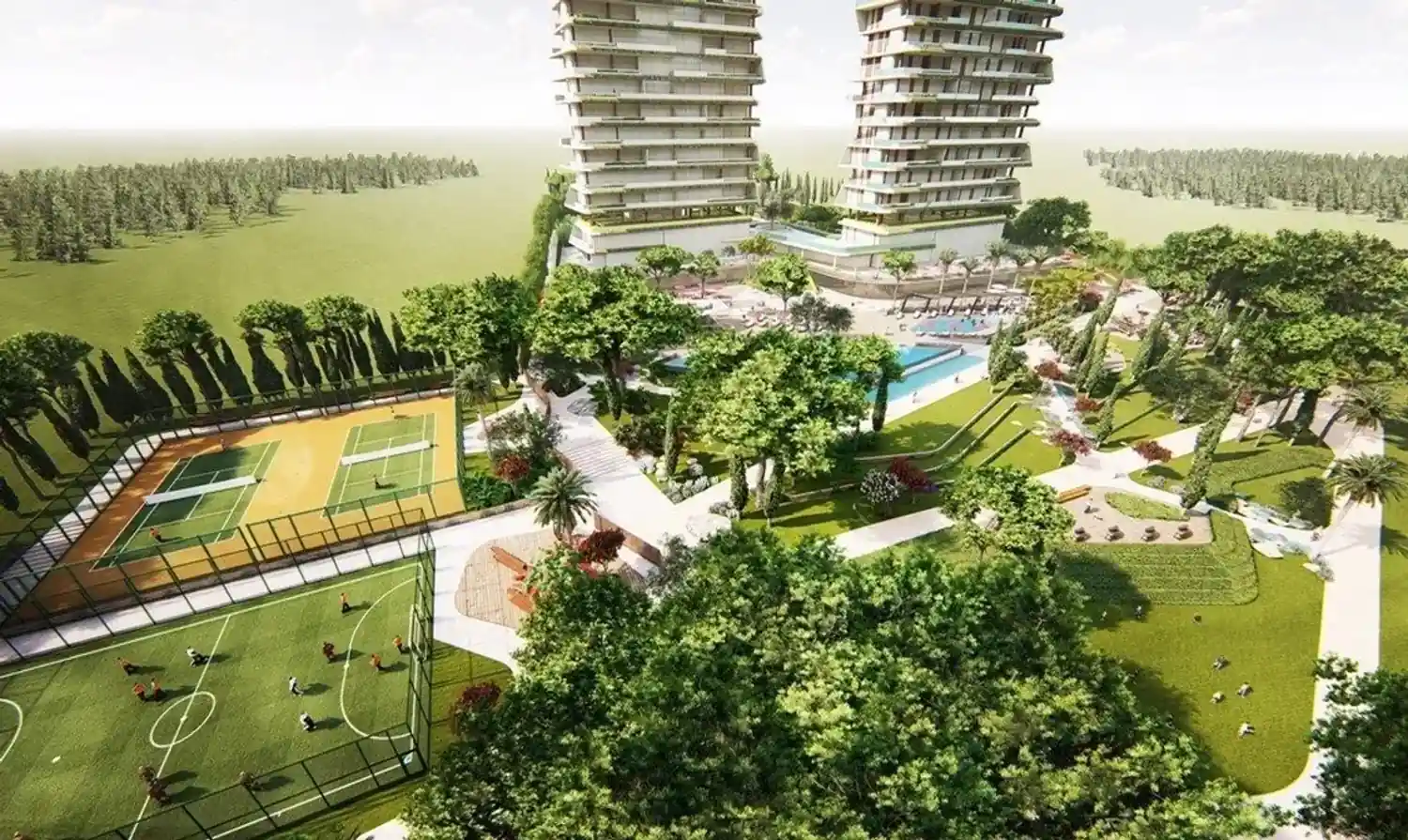 Εικόνα επισκόπησης του έργου Zaria Resort 8