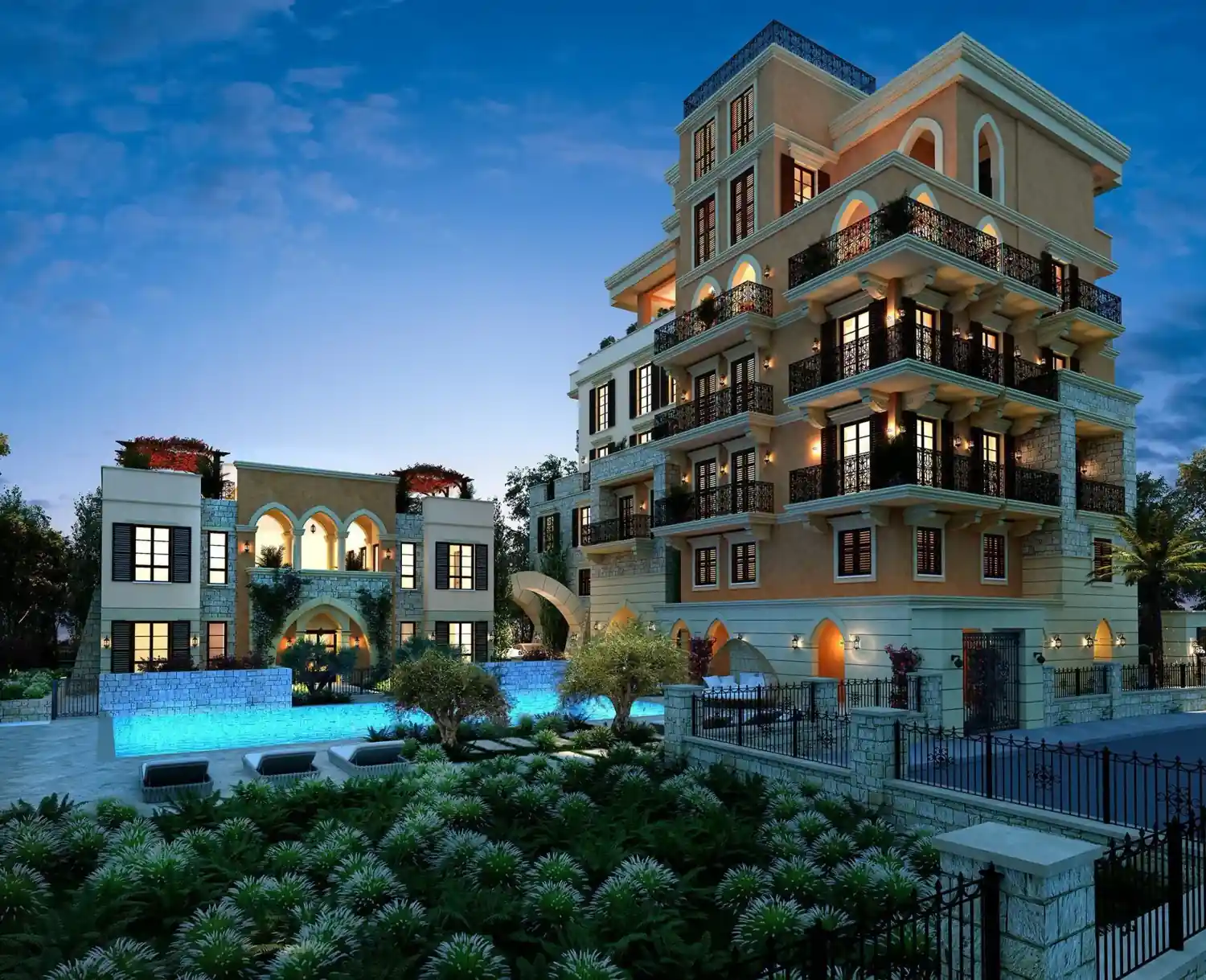 Old Bridge – Luxury Residences նախագծի ընդհանուր պատկերը 6