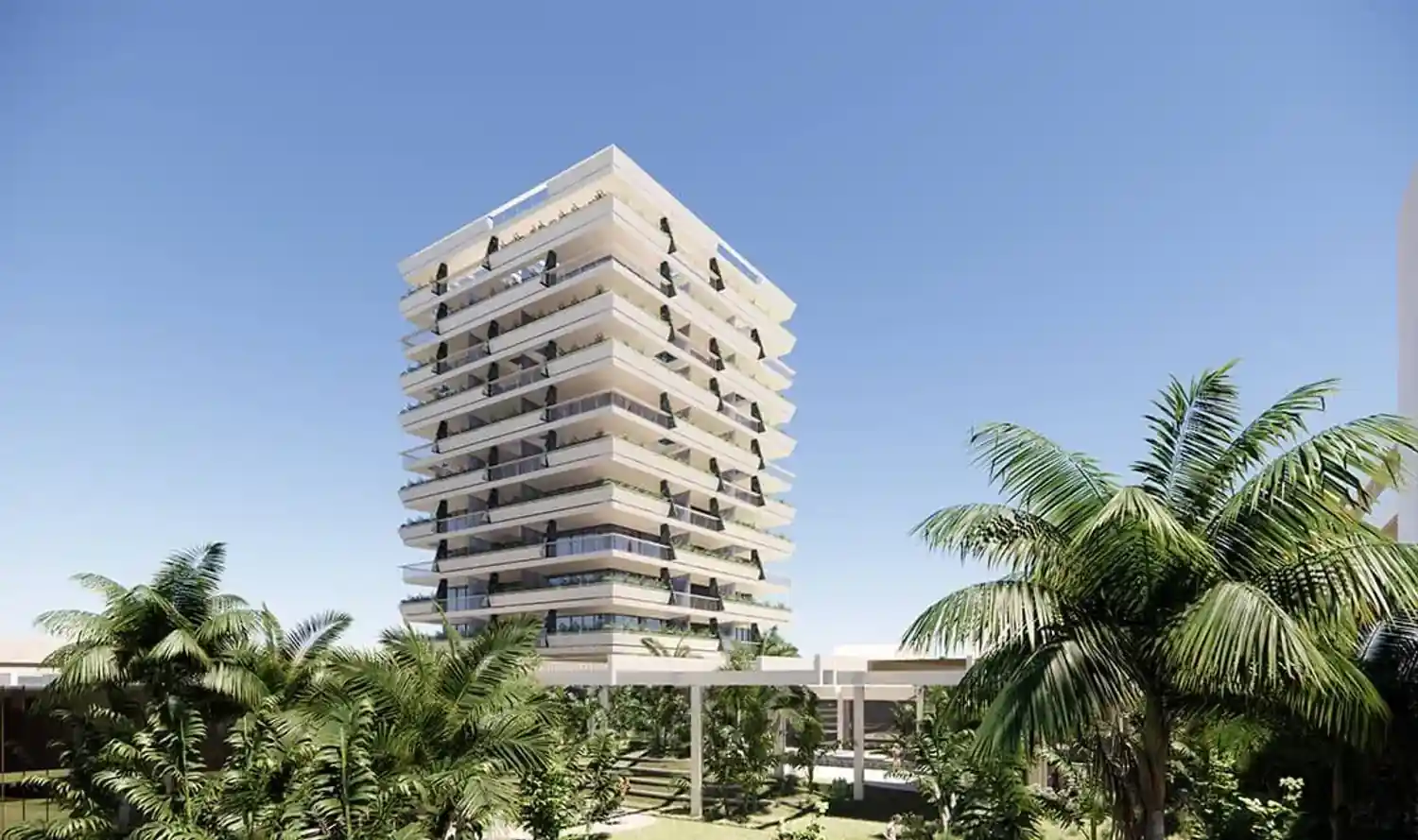 Palm Beach Resort  նախագծի ընդհանուր պատկերը 12