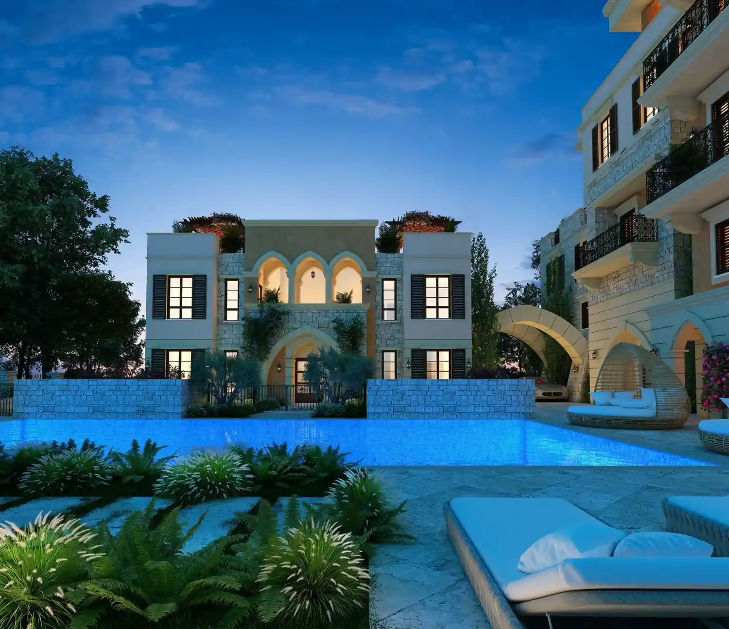 Old Bridge – Luxury Residences նախագծի ընդհանուր պատկերը 4