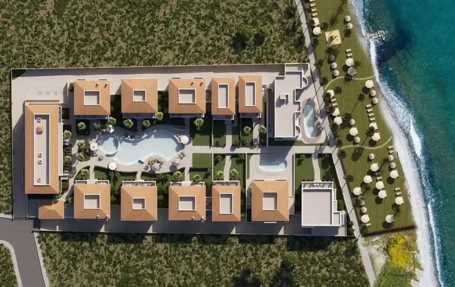 Terme de Medici - Zygi նախագծի ընդհանուր պատկերը 2