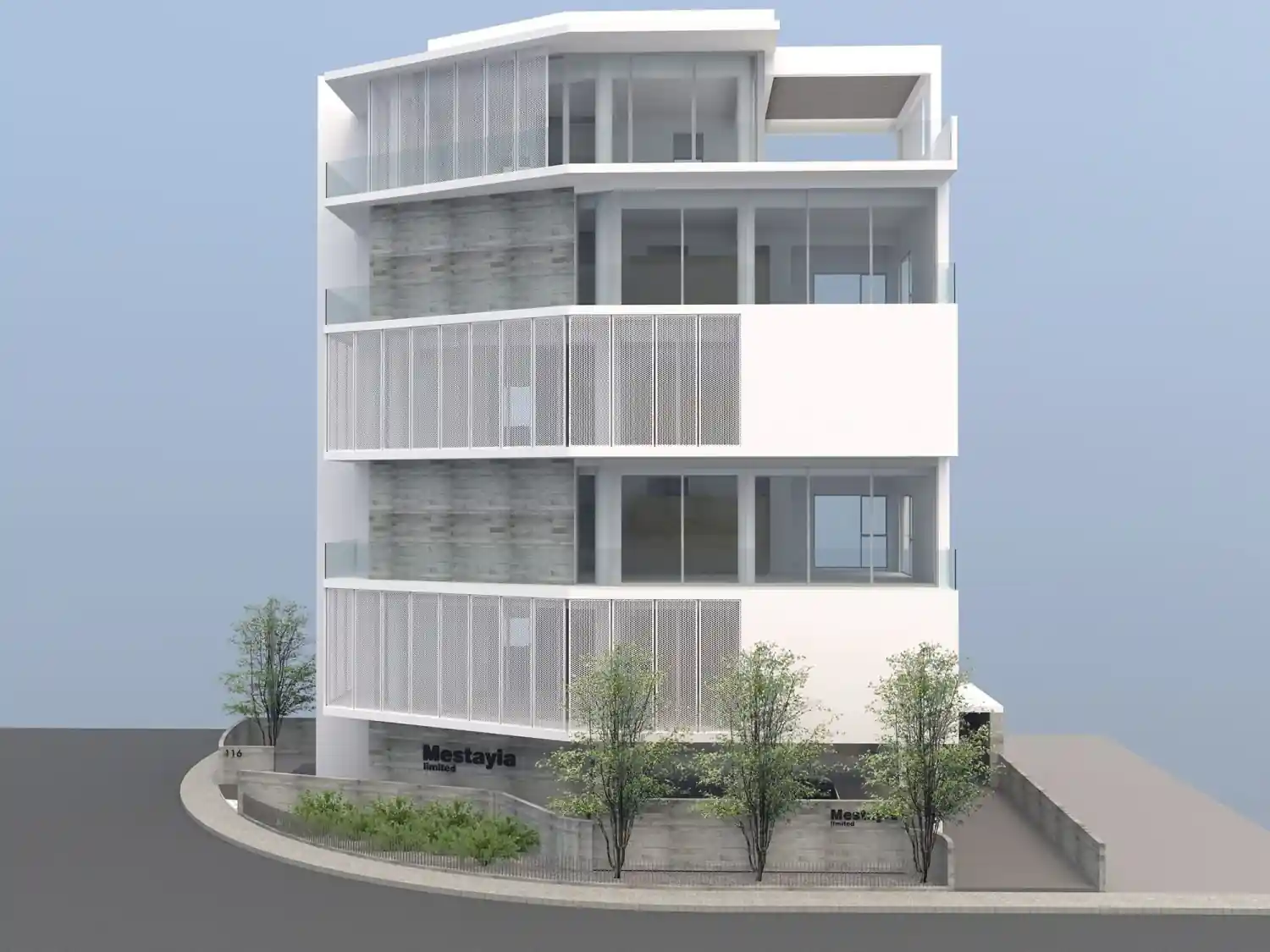 Mestayia Tower նախագծի ընդհանուր պատկերը 3