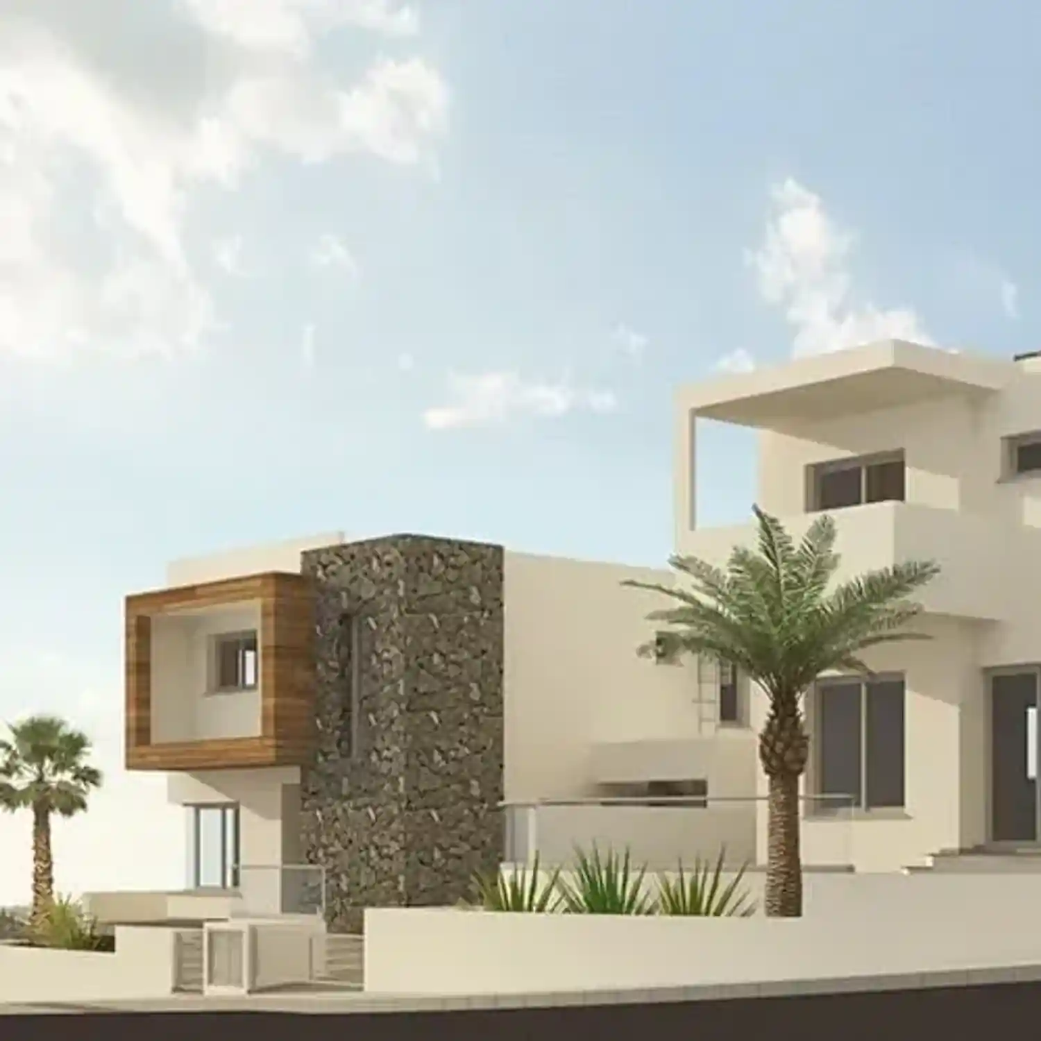 Three-bedroom residences in Kolossi overview image 1