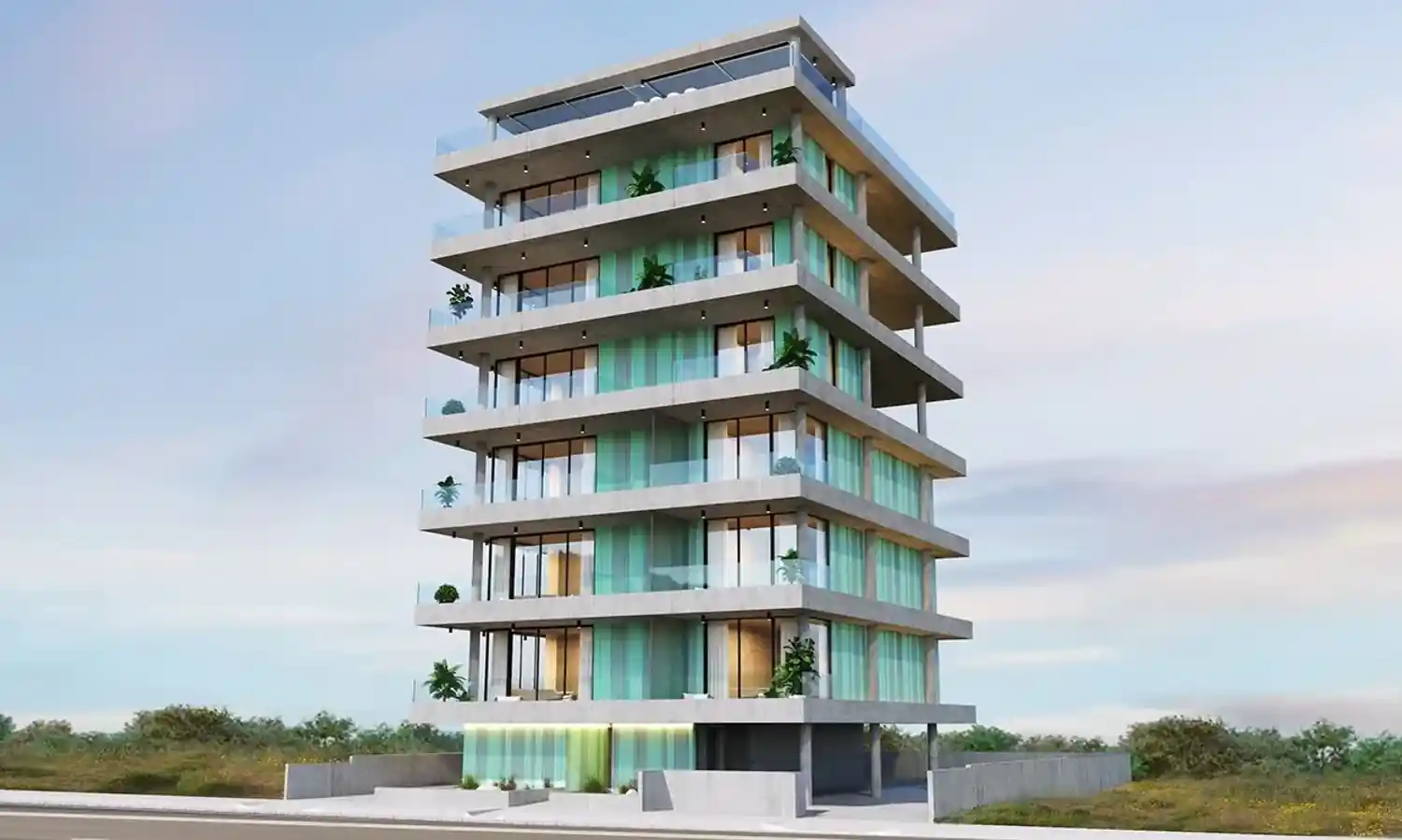 Reef Residence նախագծի ընդհանուր պատկերը 1