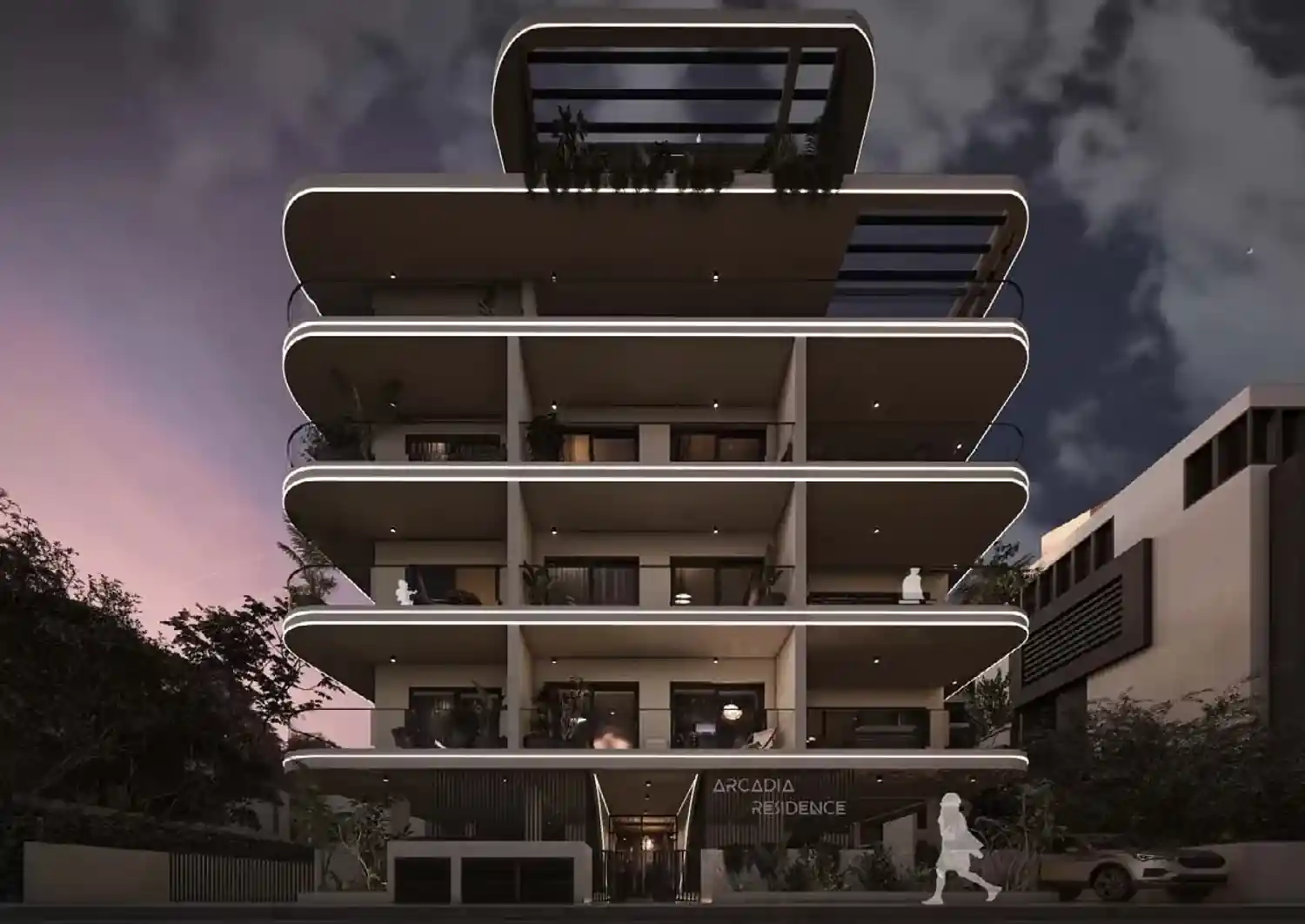Arcadia Residence նախագծի ընդհանուր պատկերը 3