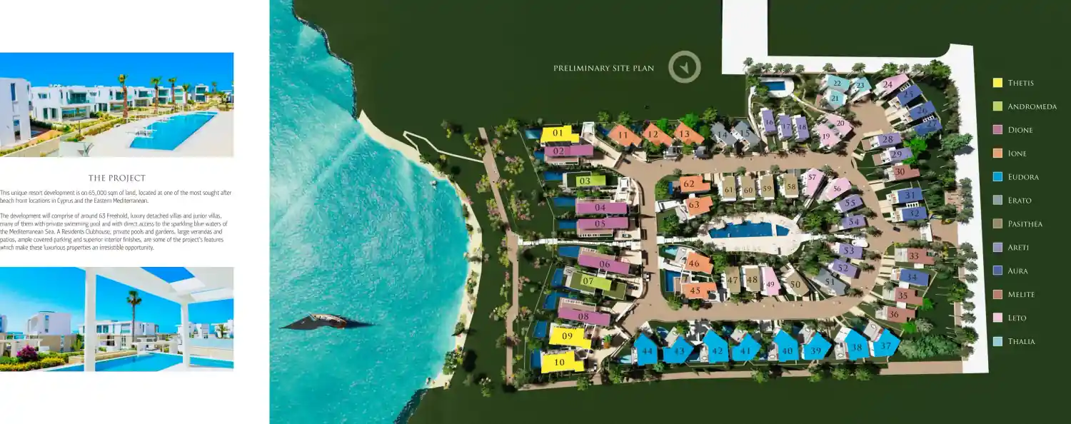 Coral Seas Villas նախագծի ընդհանուր պատկերը 16
