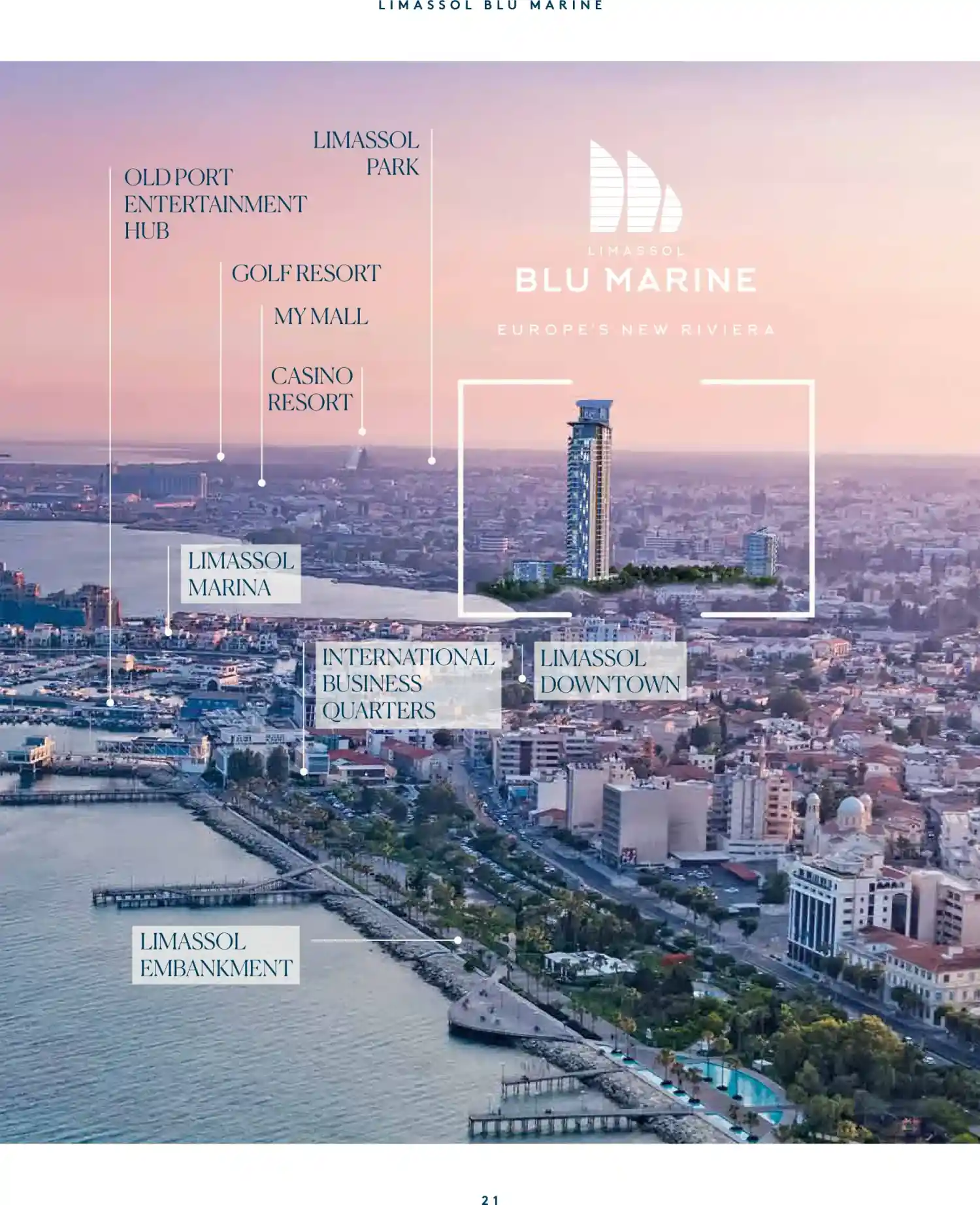 Εικόνα επισκόπησης του έργου Limassol Blu Marine 15