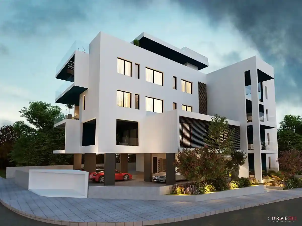 Amorgos Residence նախագծի ընդհանուր պատկերը 4