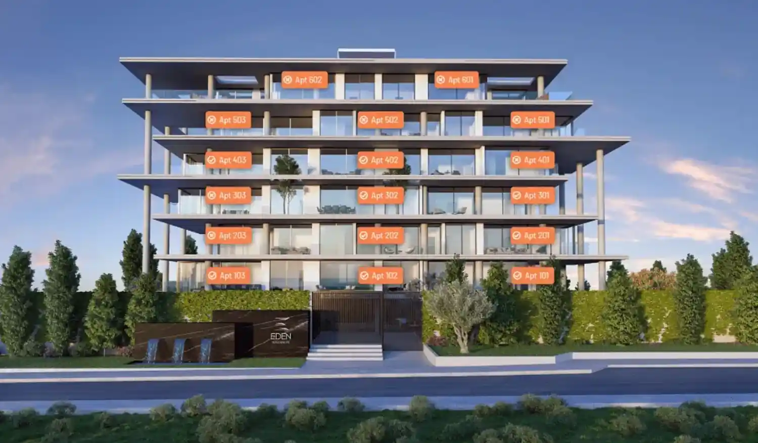 Оглядове зображення проєкту Eden Residences 5